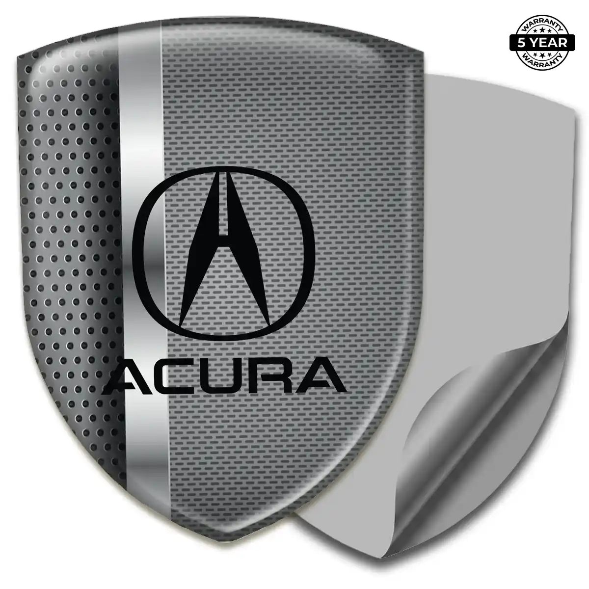 Acura 3D Badge Sticker Refined Design