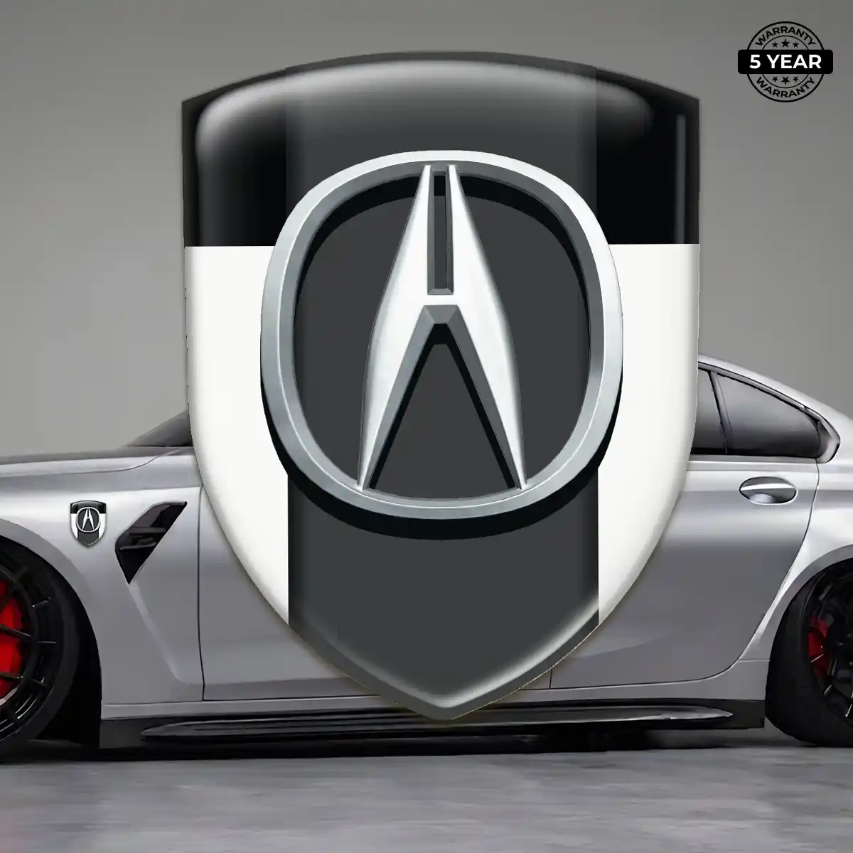Acura 3D Badge Sticker Sleek Style