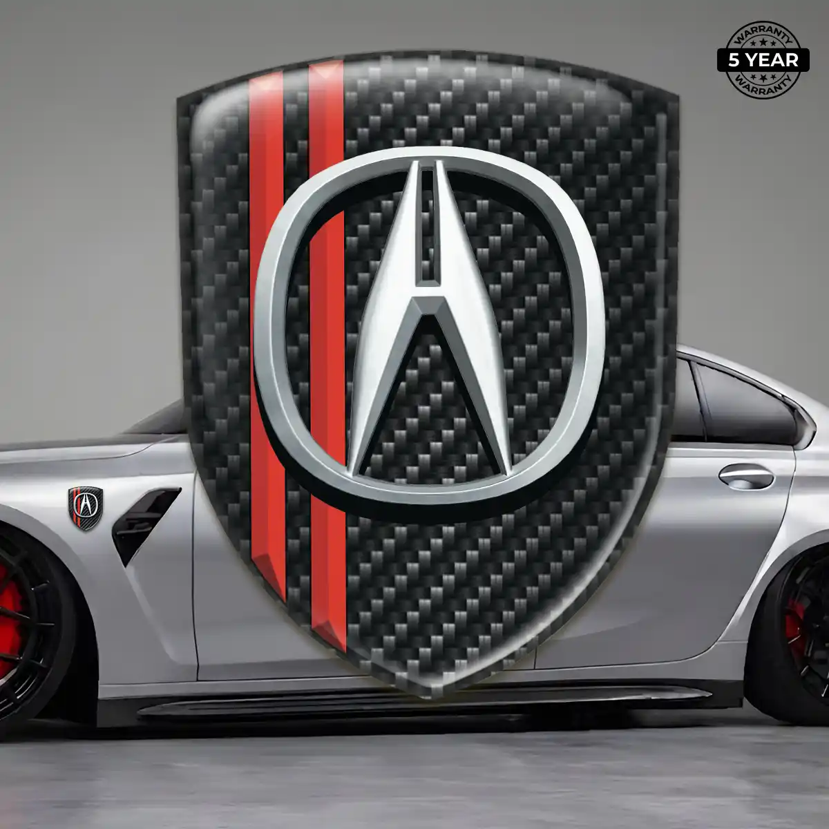 Acura 3D Badge Sticker Superior Craft