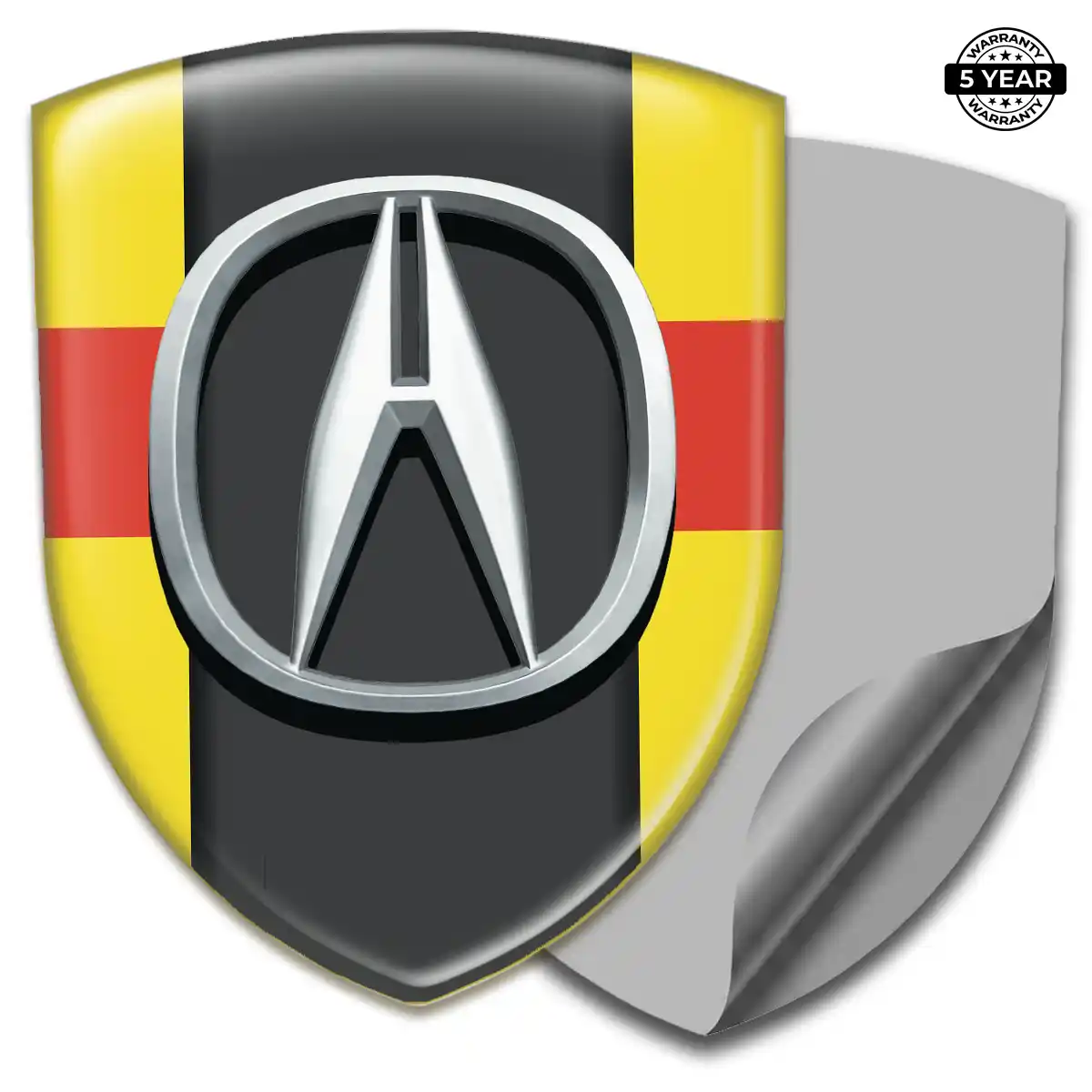 Acura 3D Domed Sticker Elite Edition