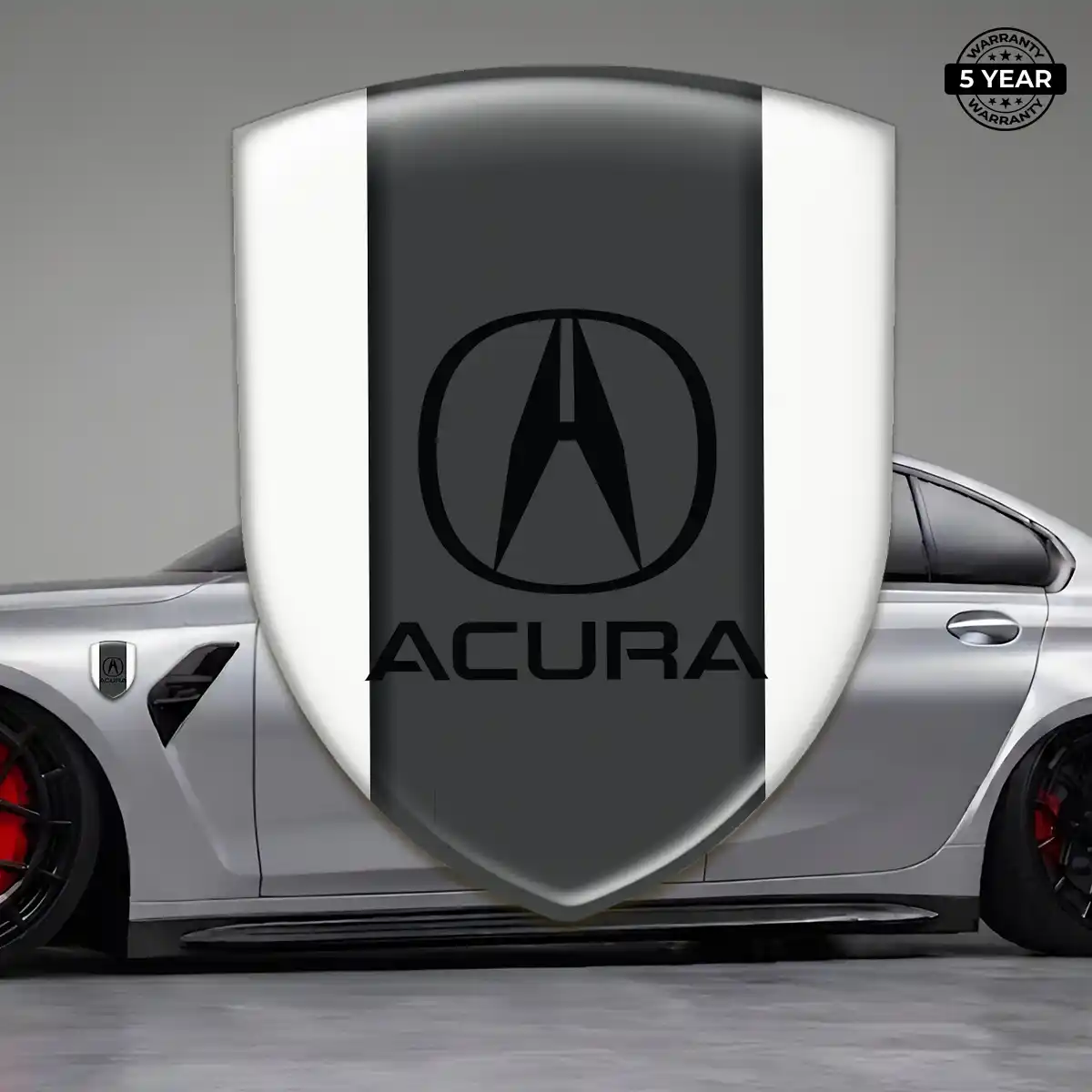 Acura 3D Domed Sticker Elite Finish