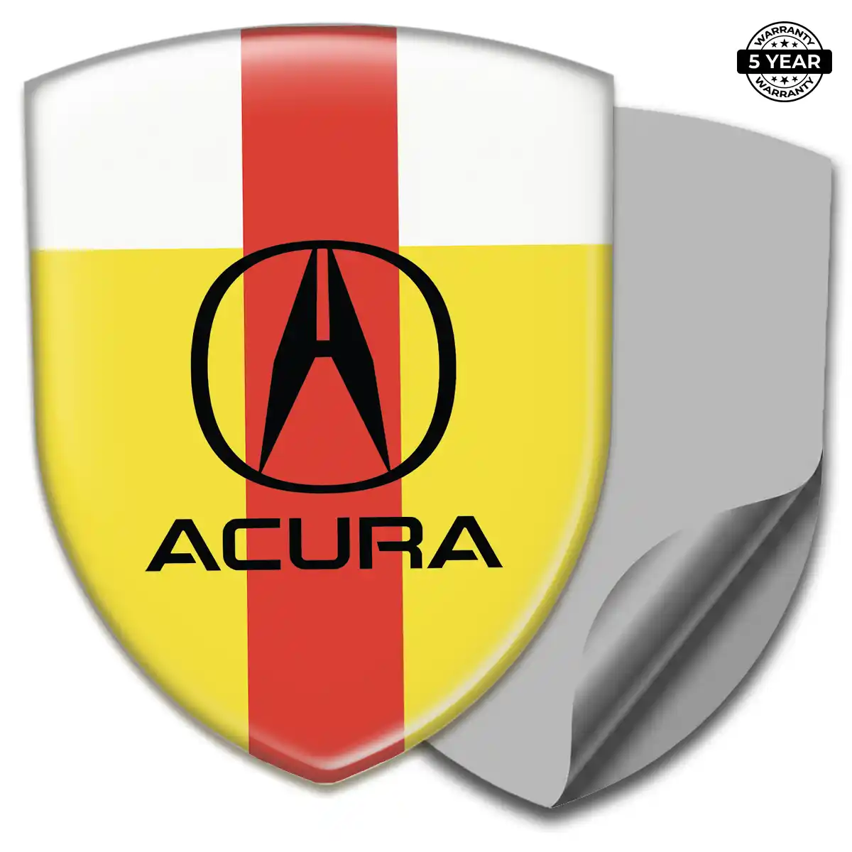 Acura 3D Domed Sticker Signature Grade
