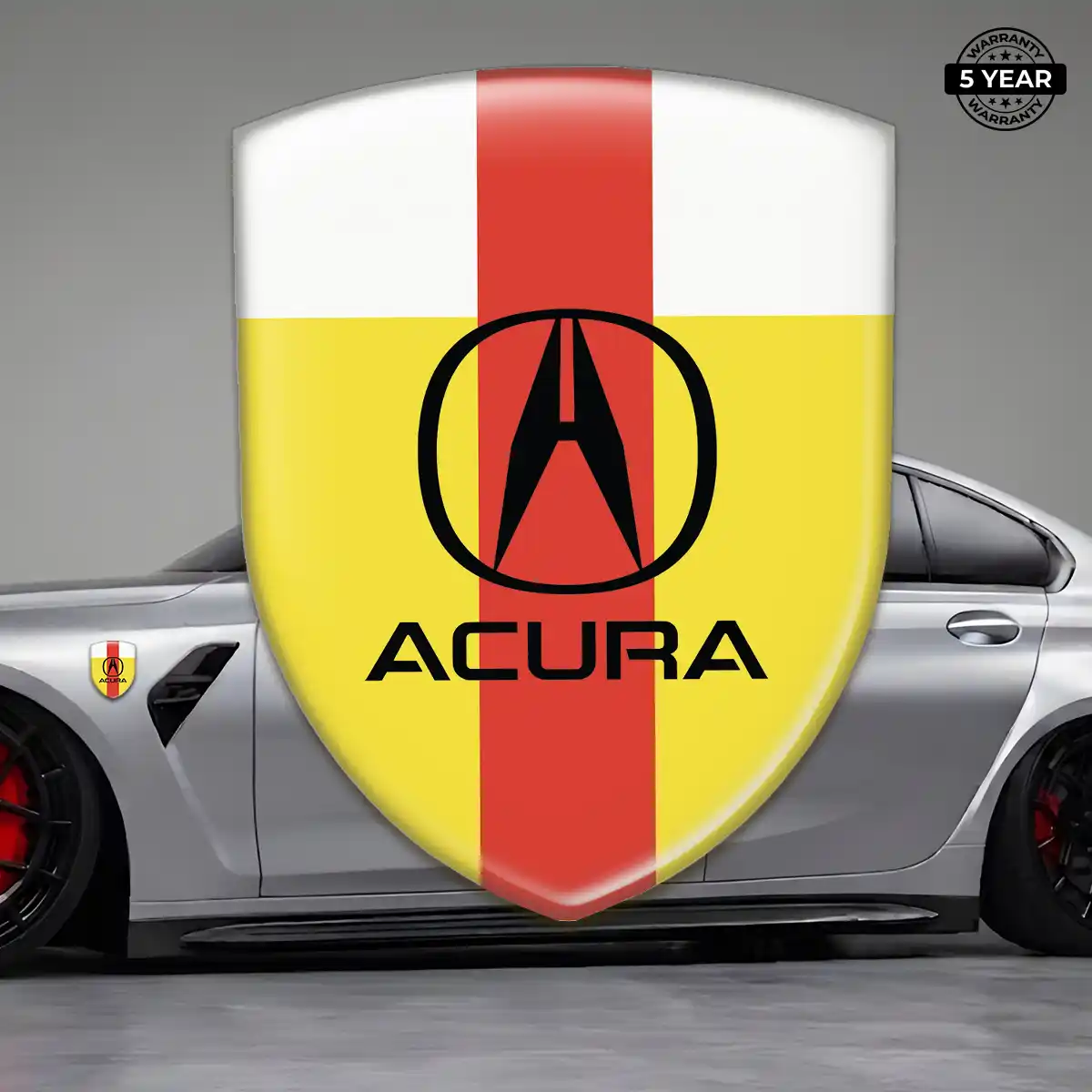 Acura 3D Domed Sticker Signature Grade