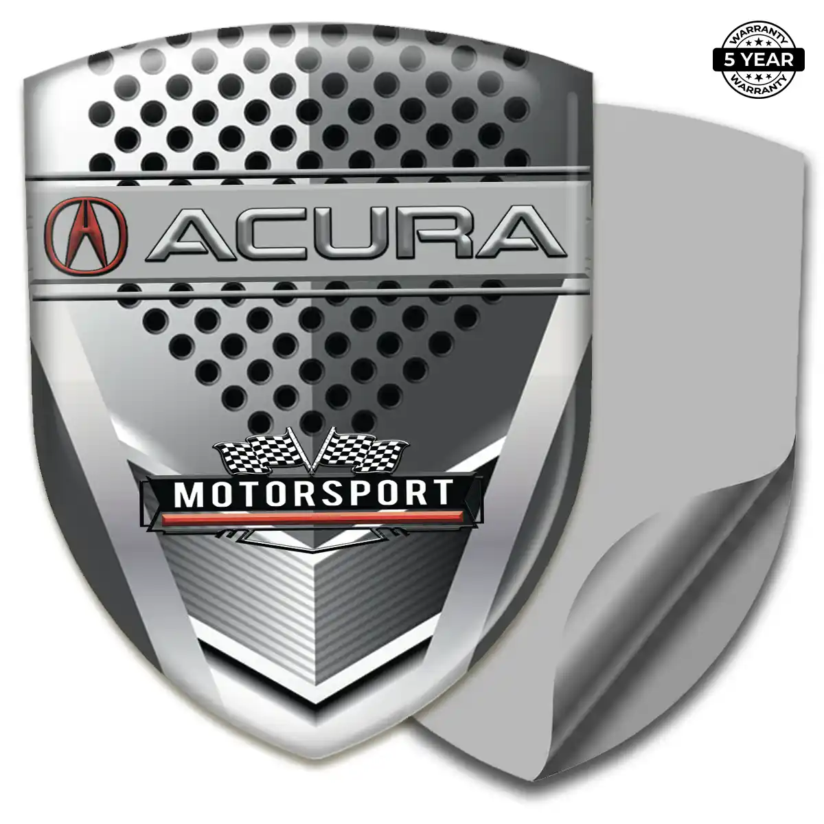 Acura 3D Emblem Sticker Elite Edition