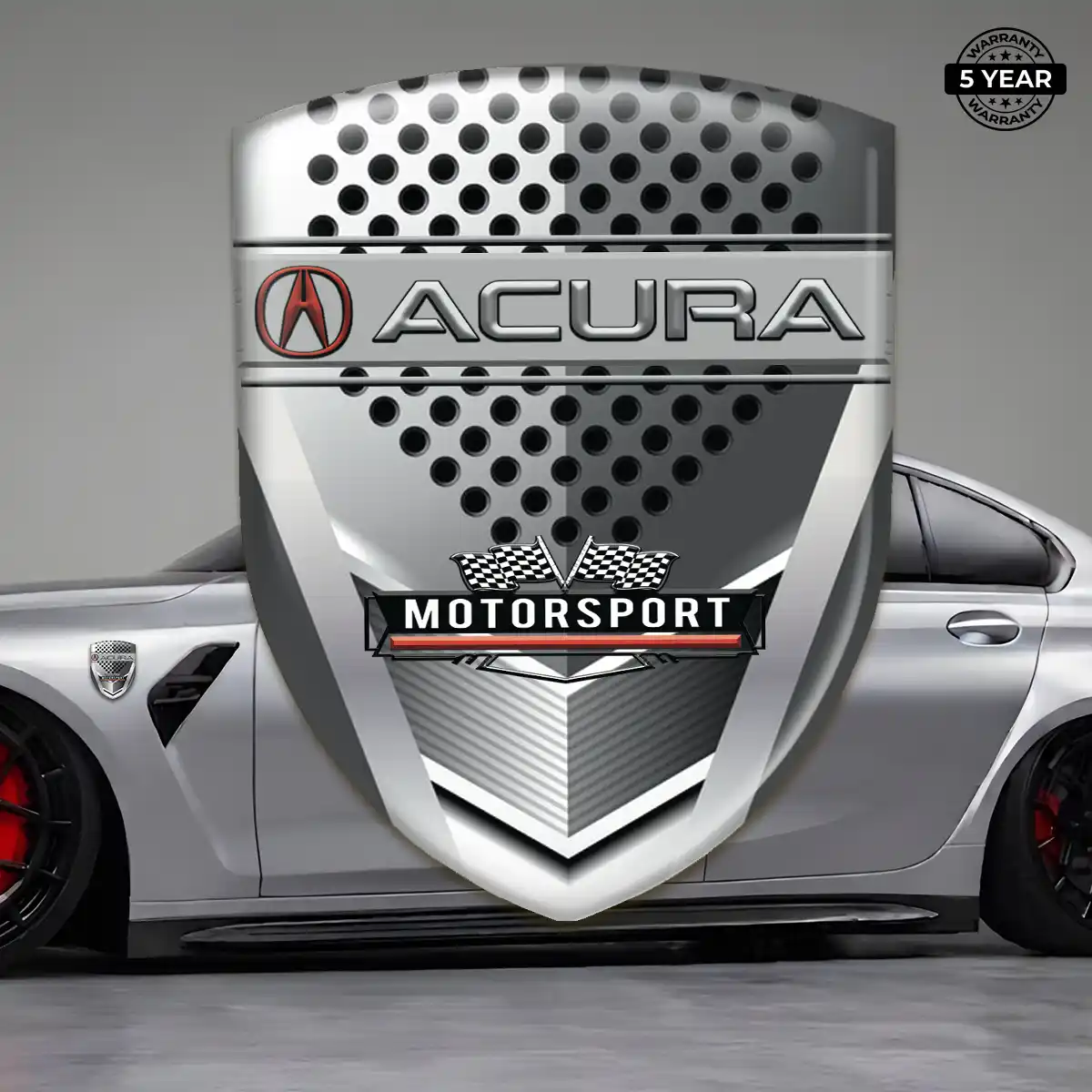 Acura 3D Emblem Sticker Elite Edition
