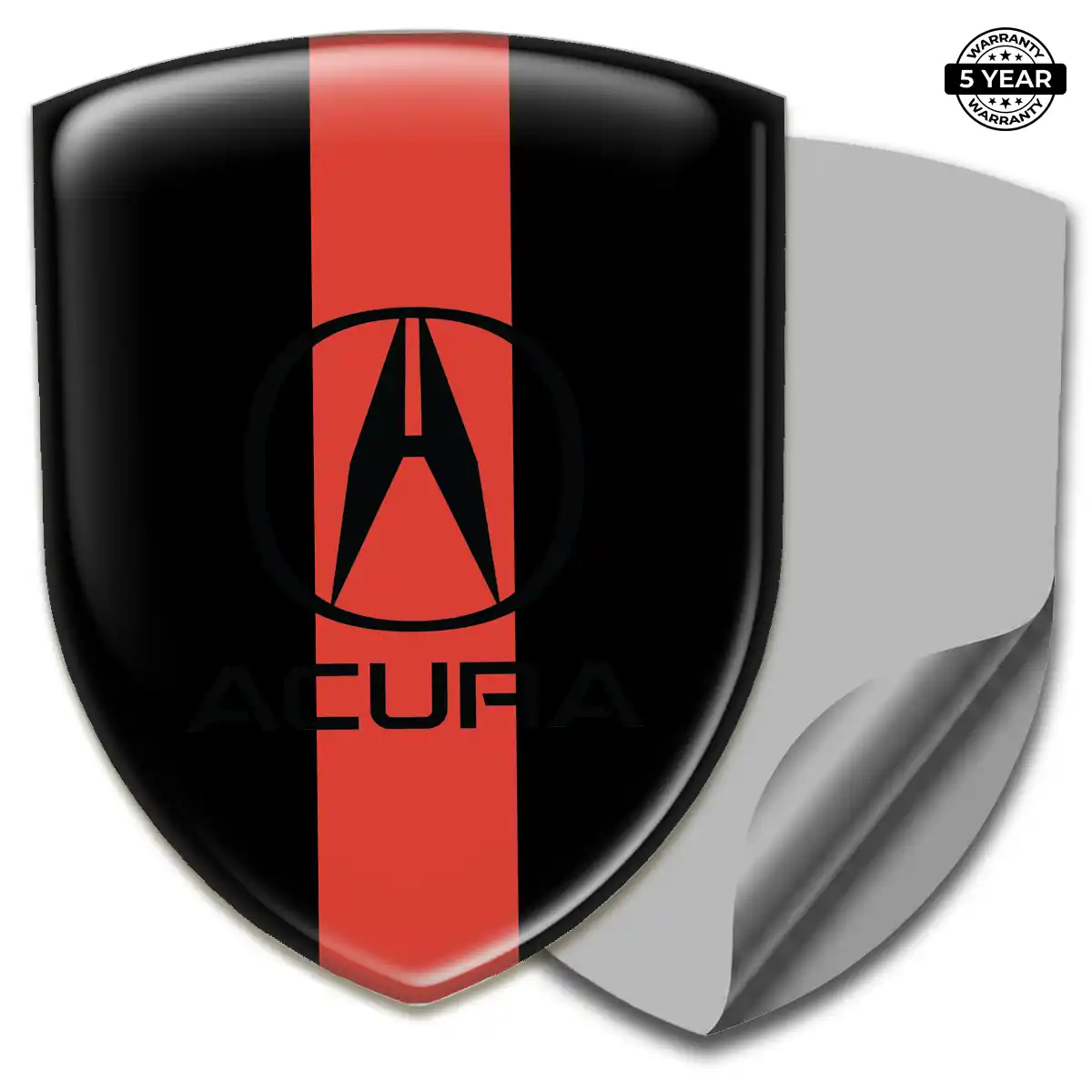 Acura 3D Emblem Sticker Elite Finish