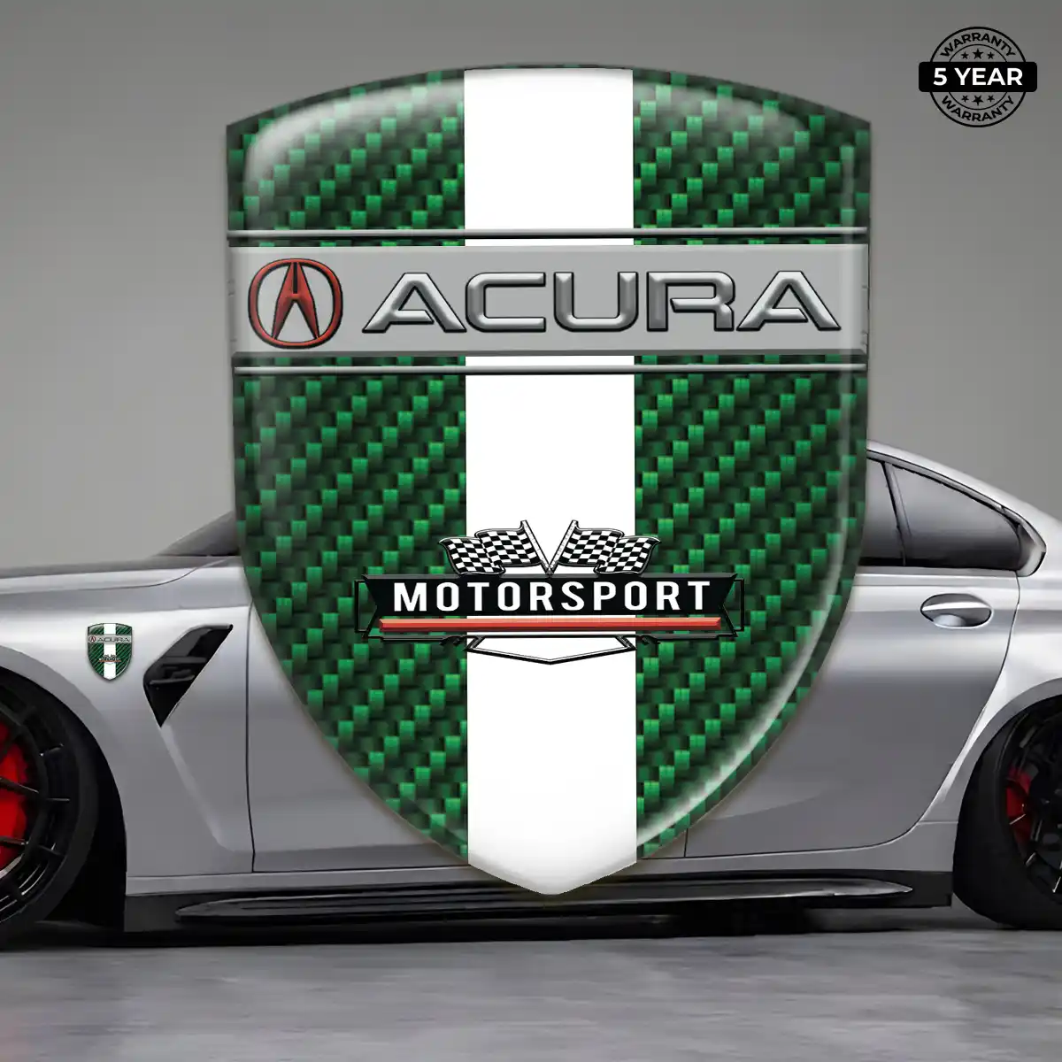 Acura 3D Emblem Sticker Noble Edition
