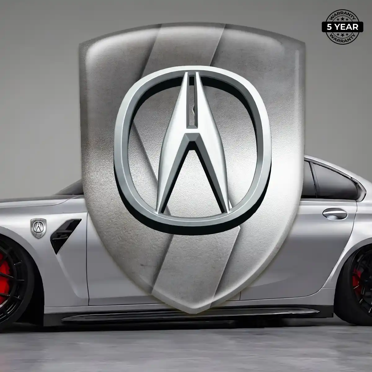 Acura 3D Emblem Sticker Prestige Line