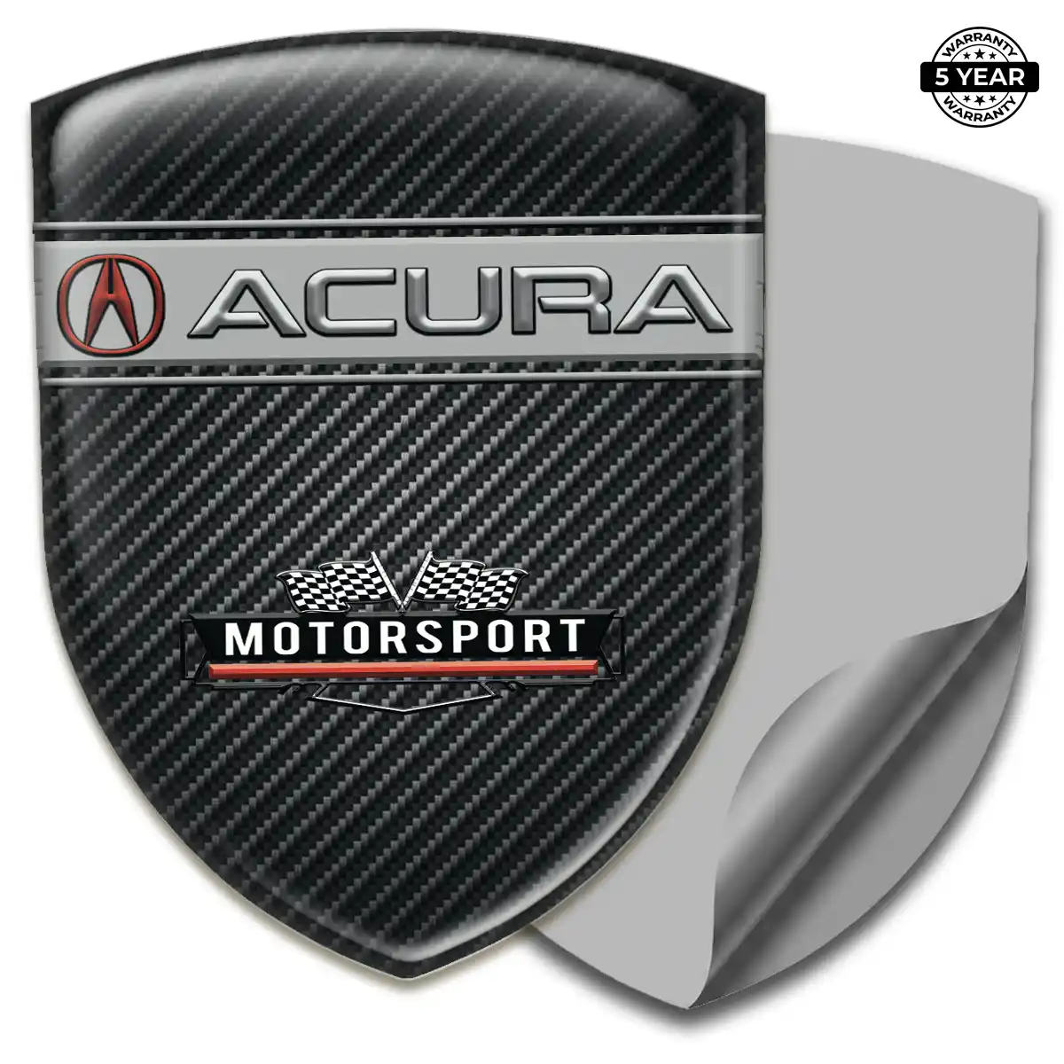 Acura 3D Emblem Sticker Prime Quality