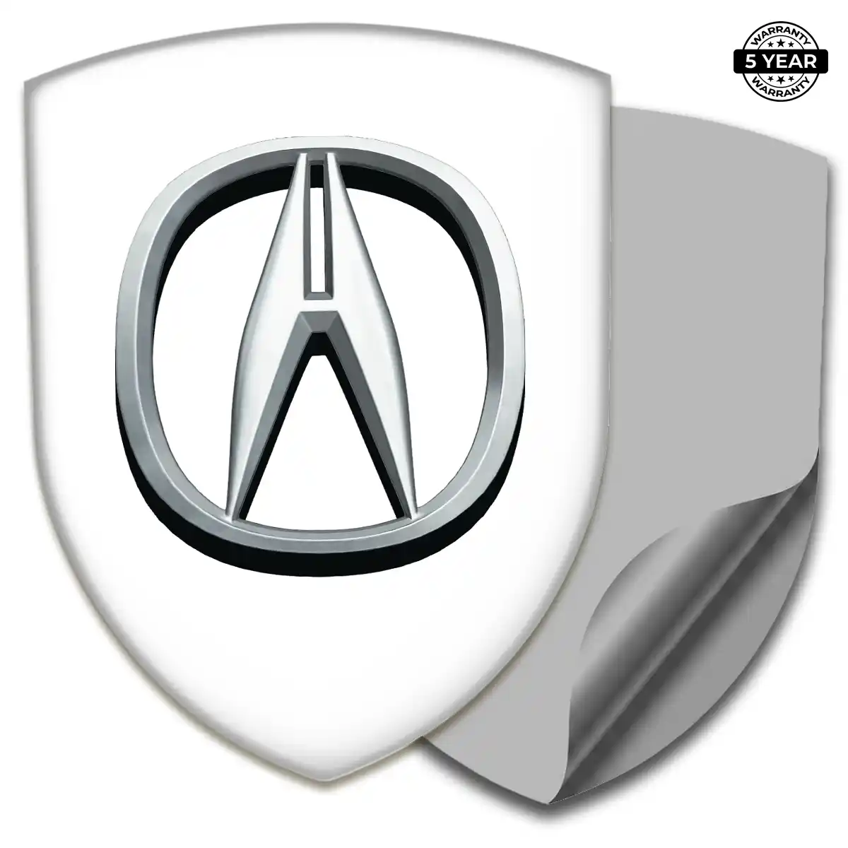 Acura 3D Emblem Sticker Sleek Style