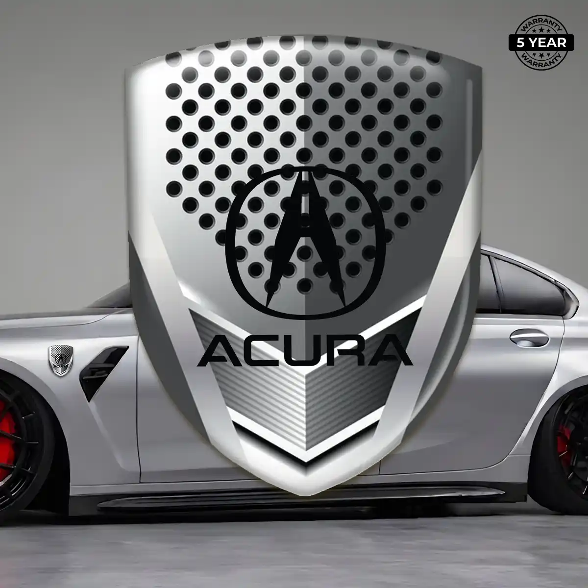 Acura 3D Gel Sticker Deluxe Edition