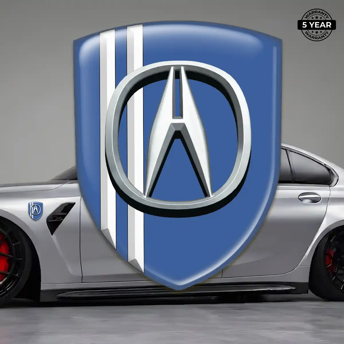 Acura 3D Gel Sticker Elite Finish