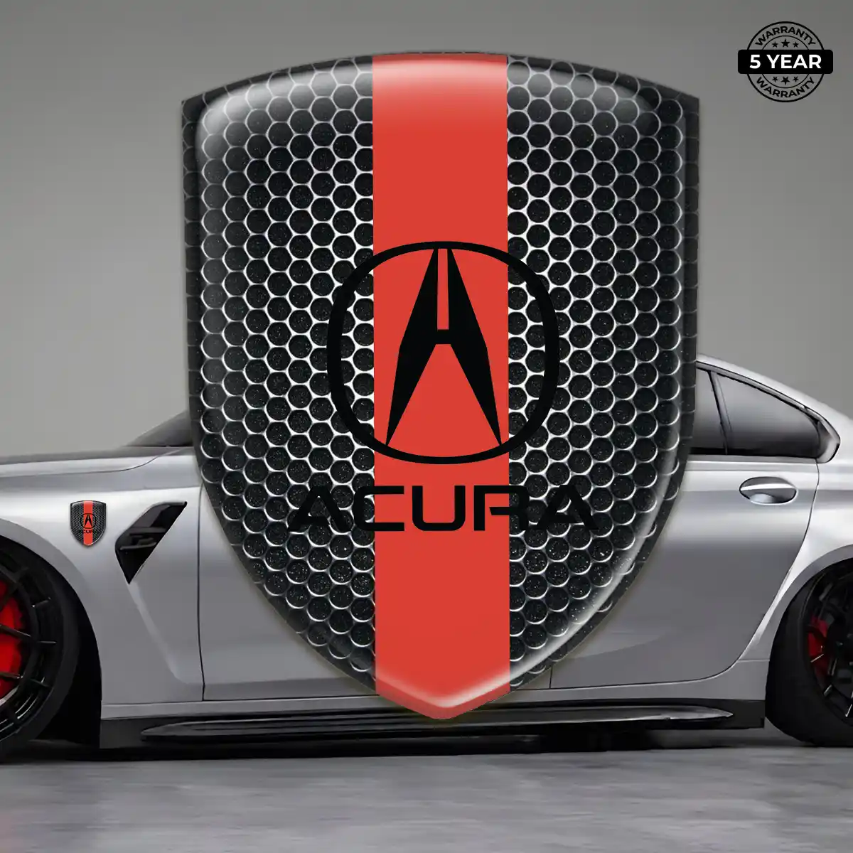 Acura 3D Gel Sticker Noble Edition