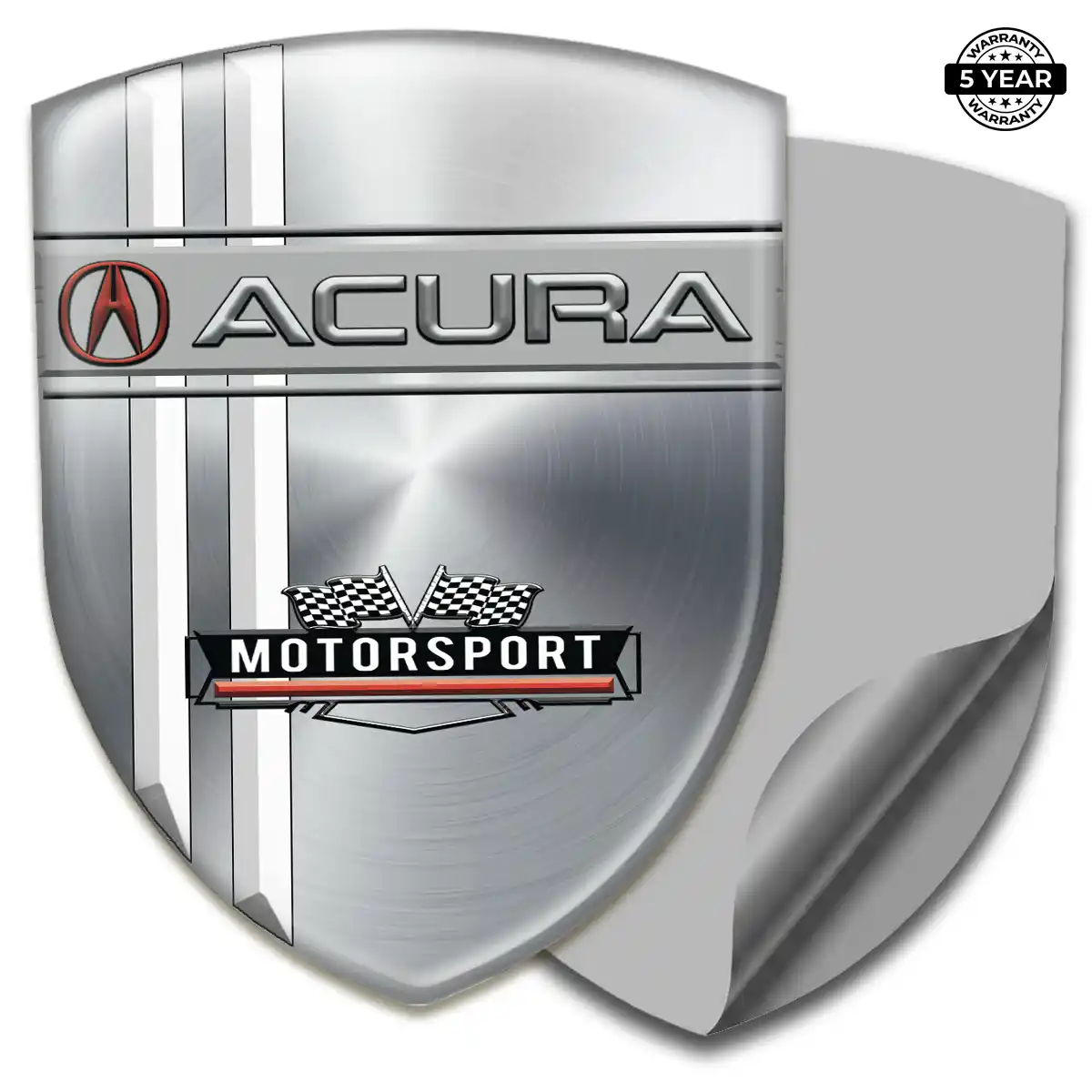 Acura 3D Logo Sticker Elite Finish