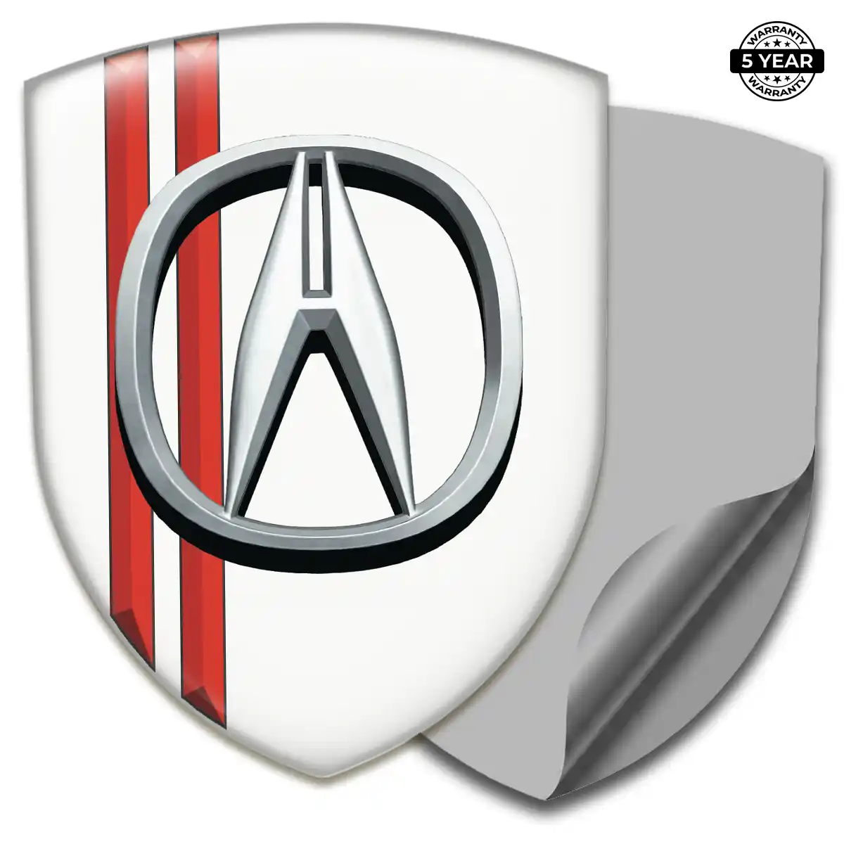 Acura 3D Logo Sticker Prestige Line