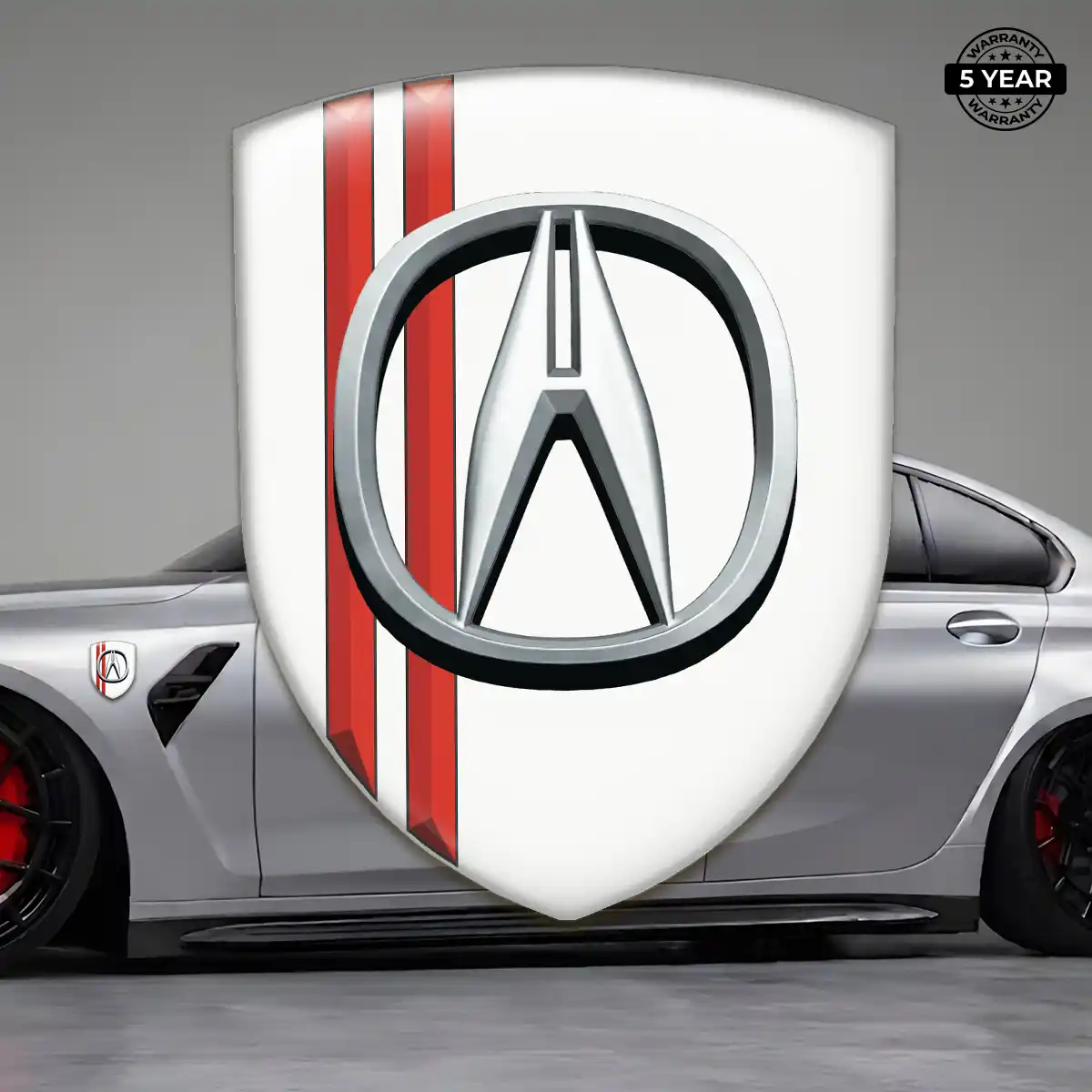 Acura 3D Logo Sticker Prestige Line