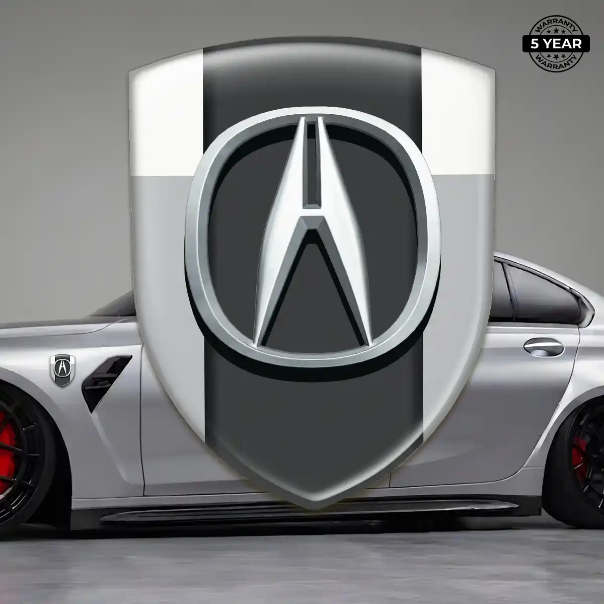 Acura 3D Logo Sticker Refined Design