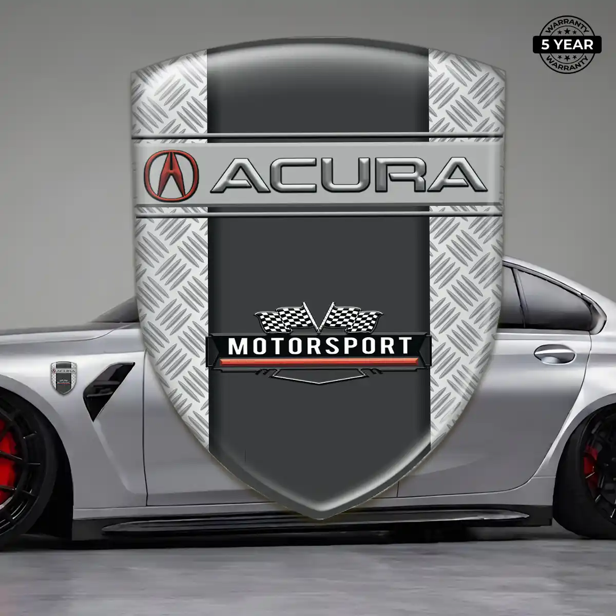 Acura 3D Logo Sticker Signature Grade