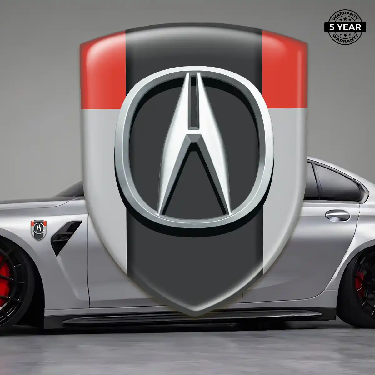 Acura 3D Resin Sticker Deluxe Edition
