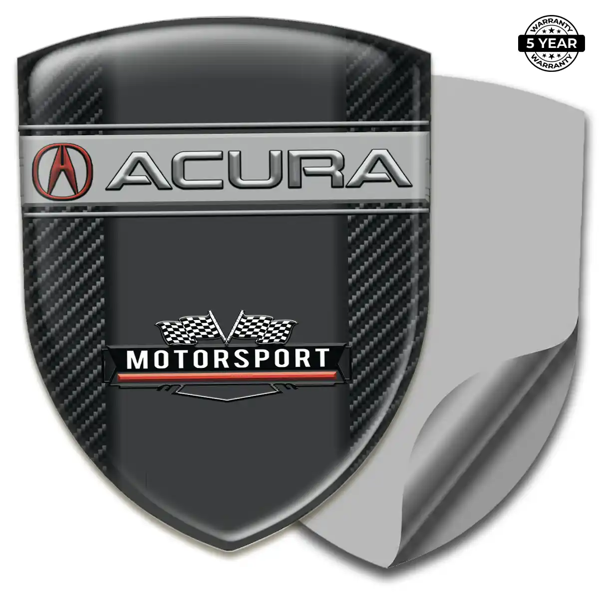 Acura 3D Resin Sticker Prime Quality
