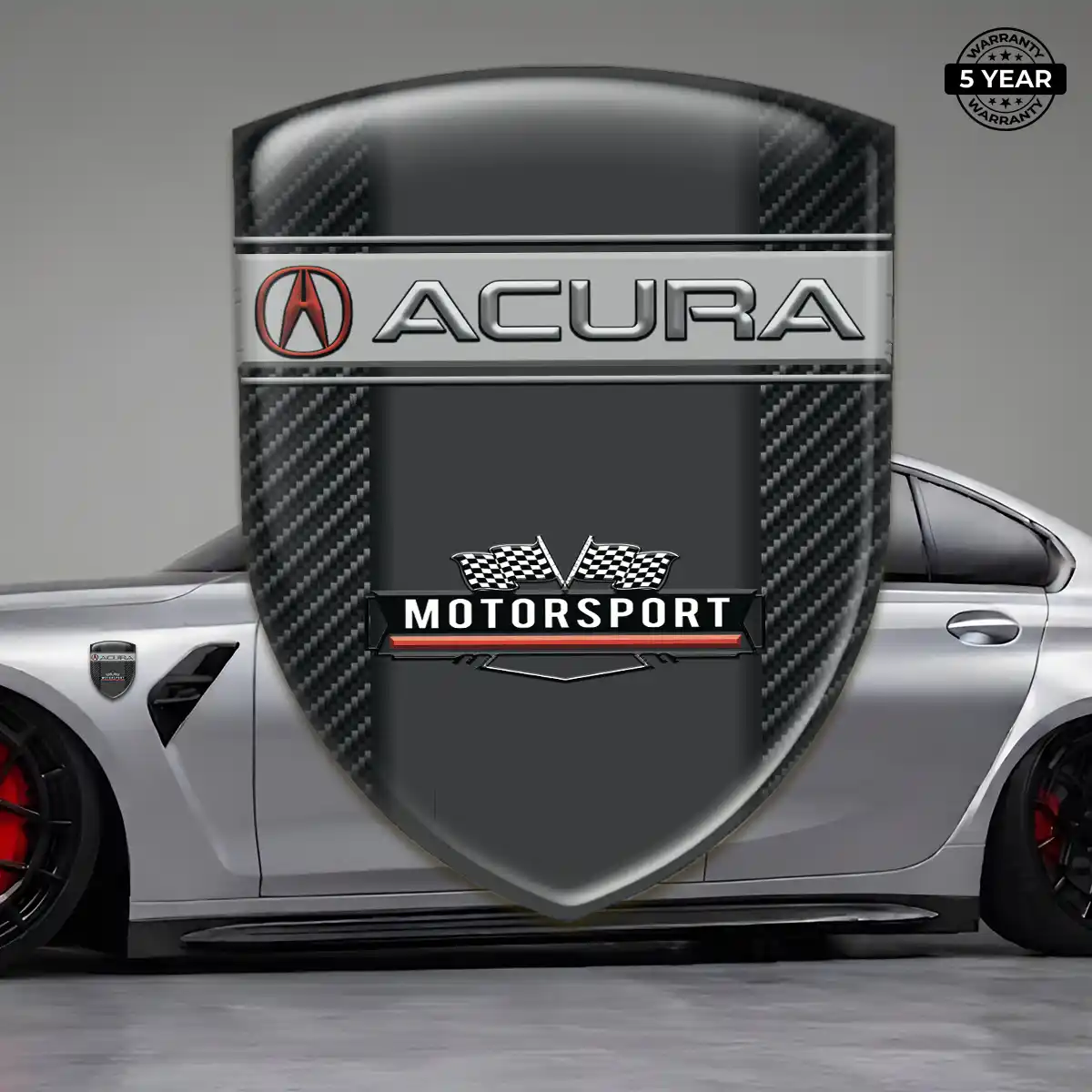 Acura 3D Resin Sticker Prime Quality
