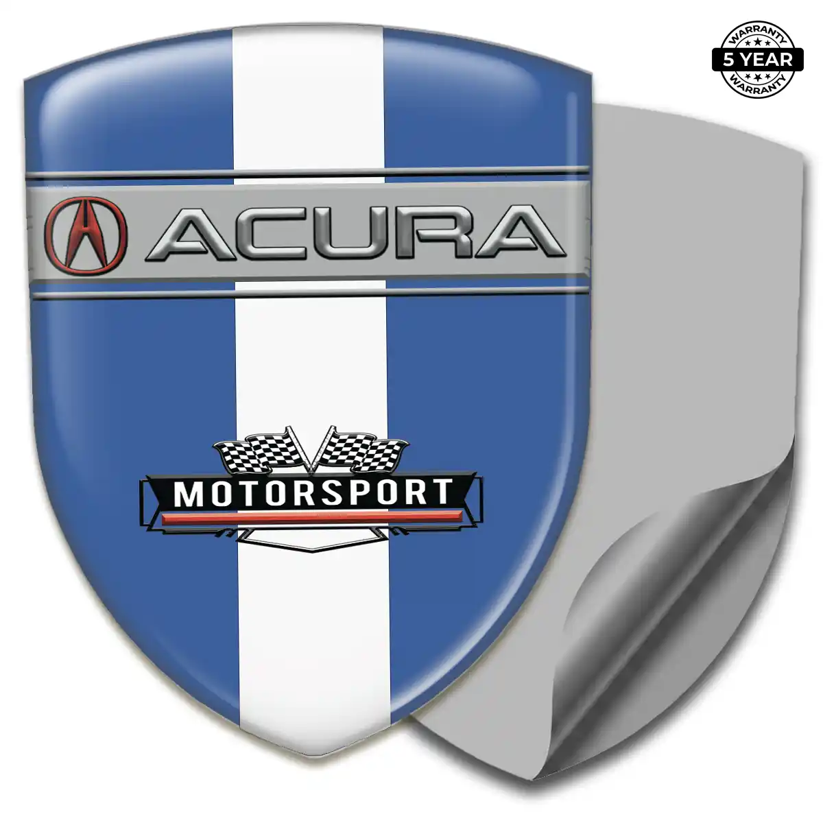 Acura 3D Resin Sticker Signature Grade