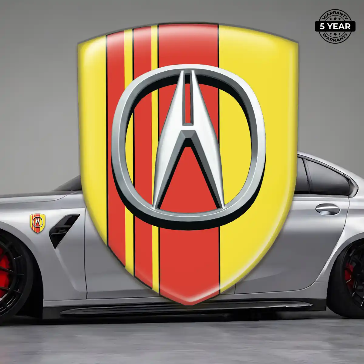 Acura Automotive Emblem Sticker Deluxe Edition