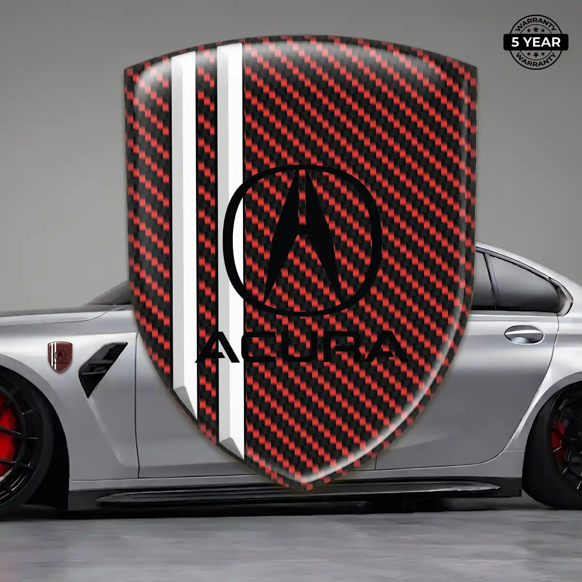 Acura Automotive Emblem Sticker Opulent Line