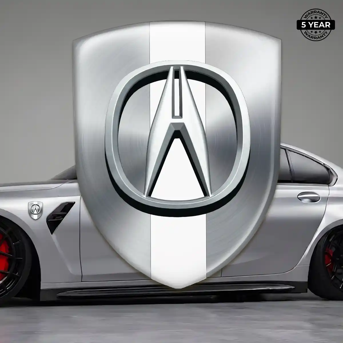 Acura Automotive Emblem Sticker Signature Grade