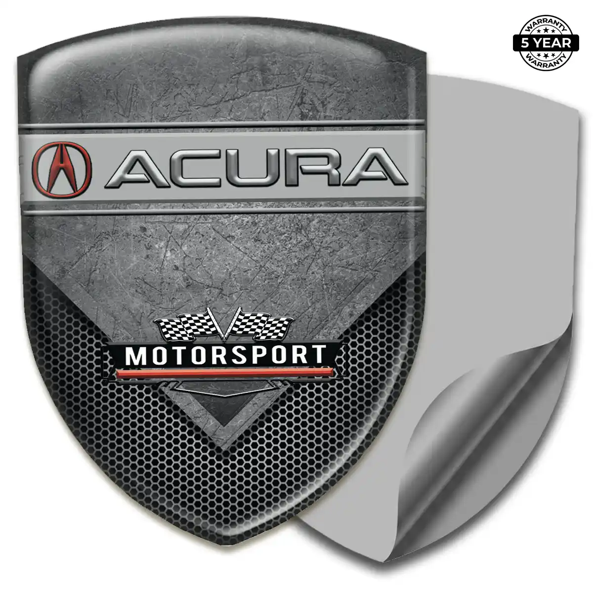 Acura Automotive Logo Sticker Deluxe Edition