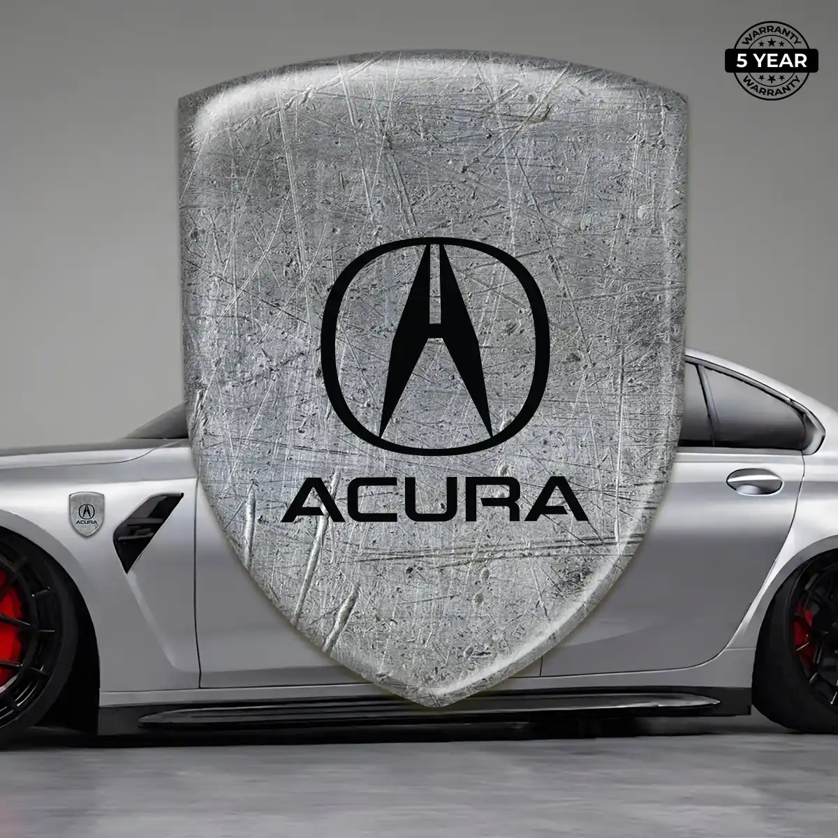 Acura Automotive Logo Sticker Refined Design