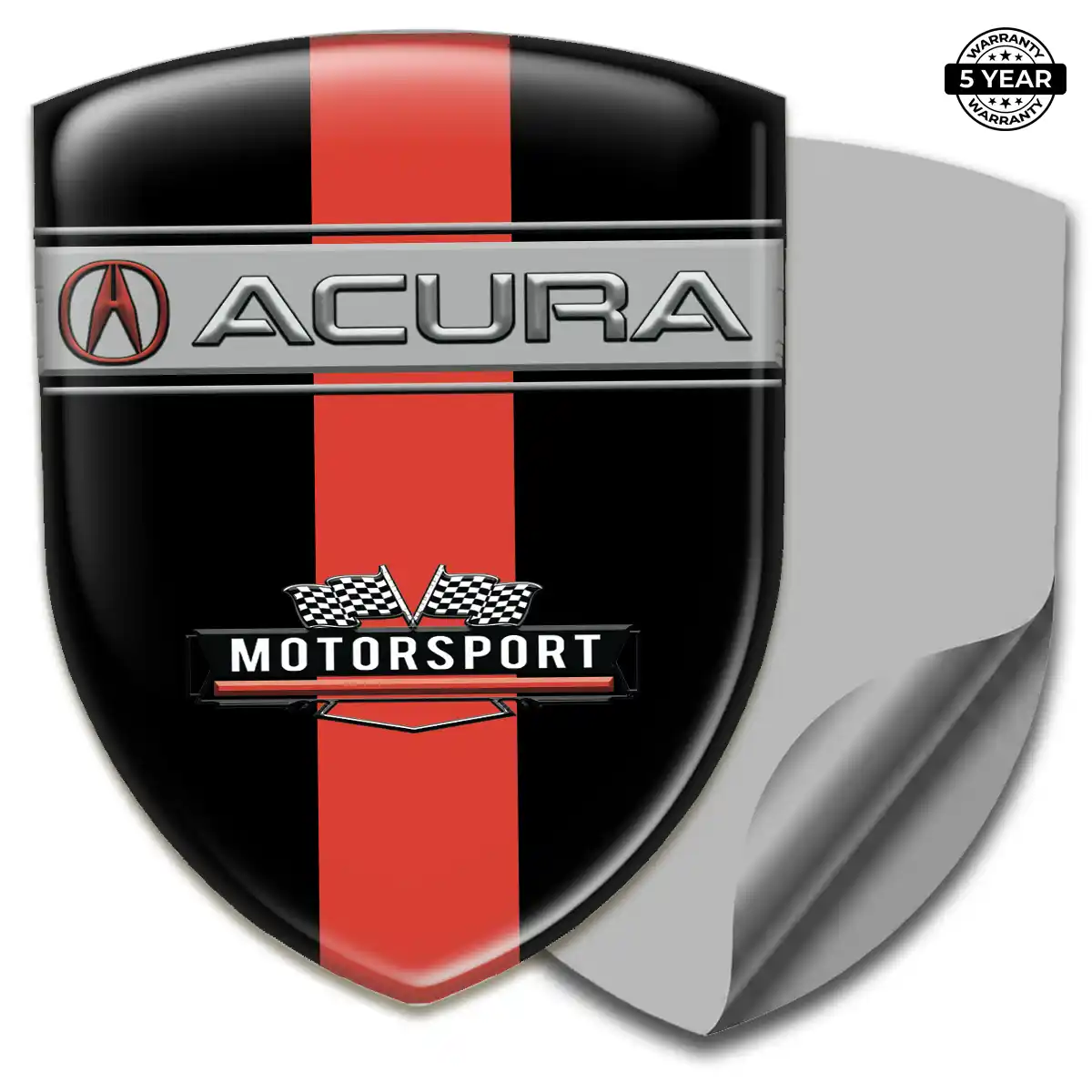 Acura Automotive Resin Decal Elite Edition