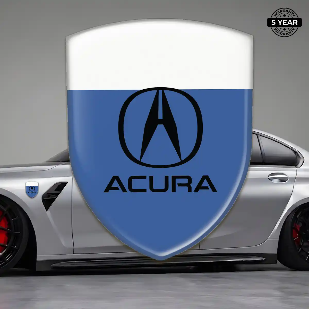 Acura Automotive Resin Decal Sleek Style