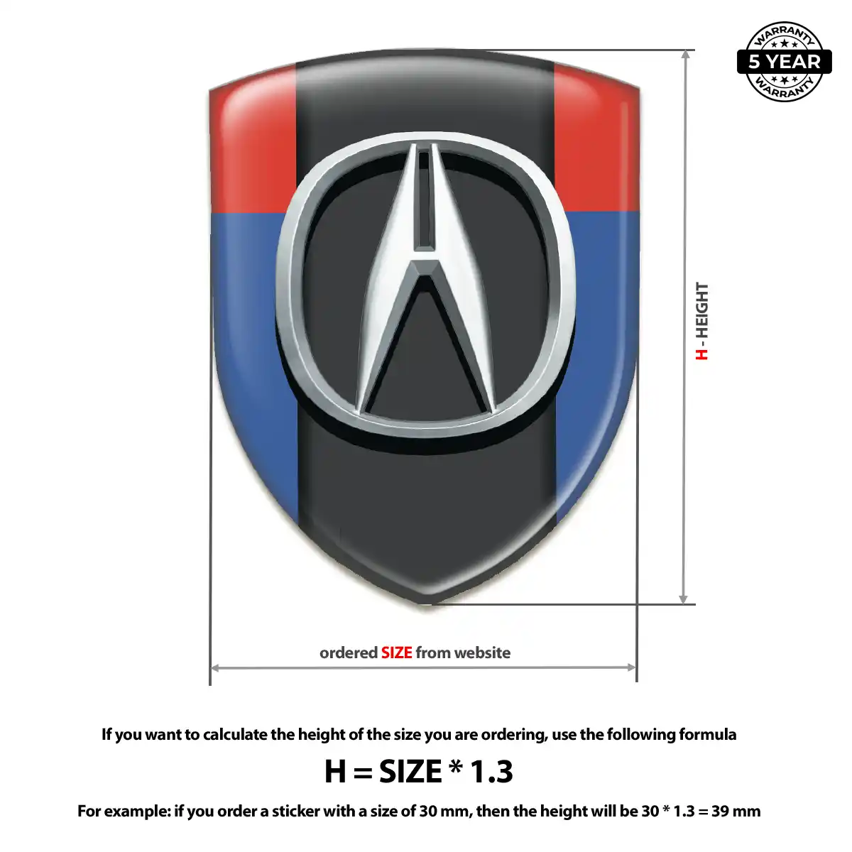 Acura Badge Noble Edition
