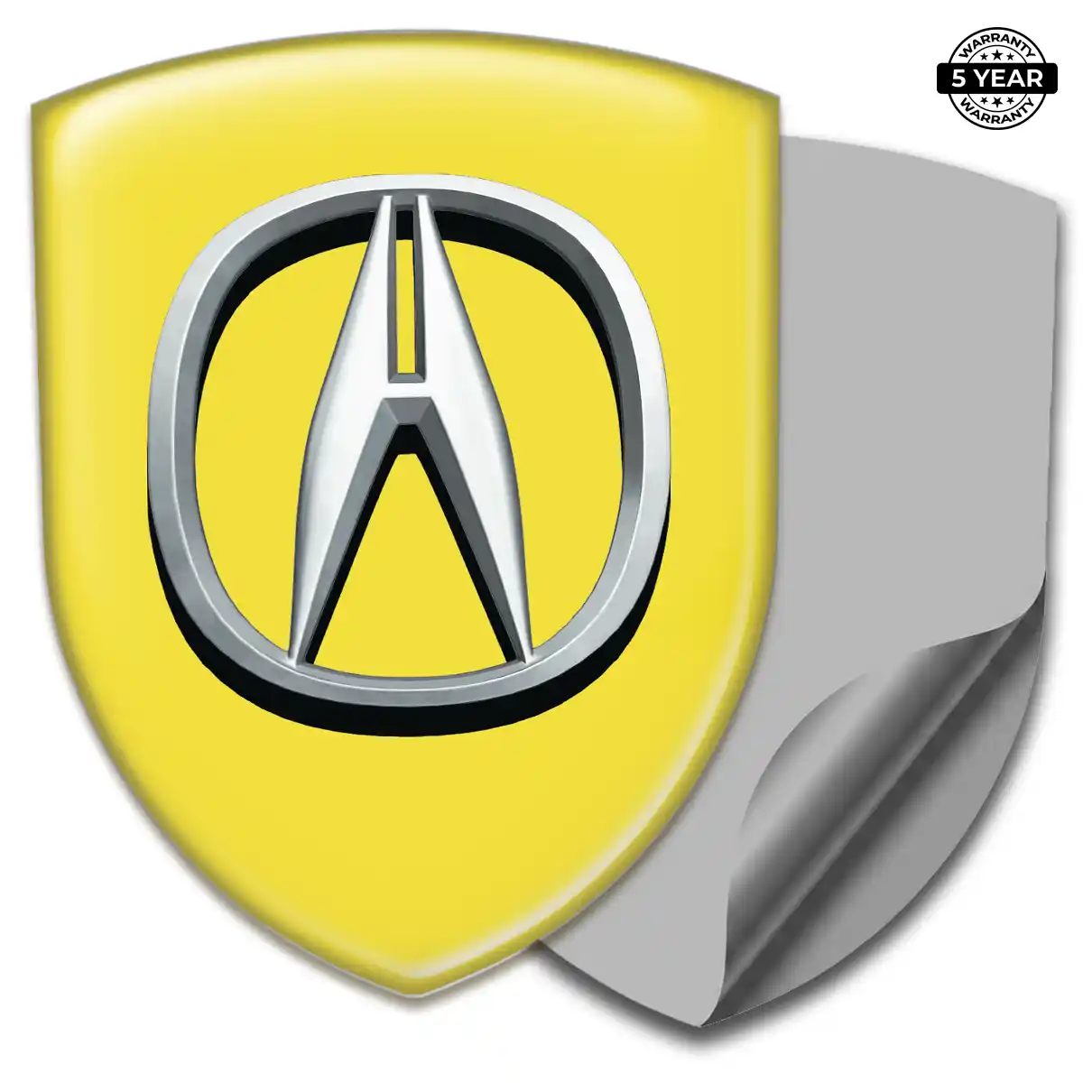 Acura Car Badge Sticker Noble Edition