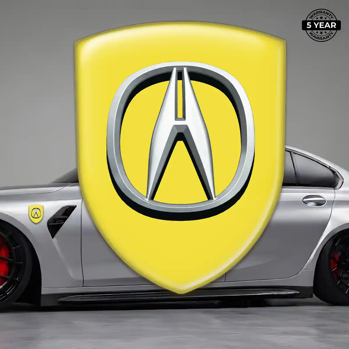 Acura Car Badge Sticker Noble Edition