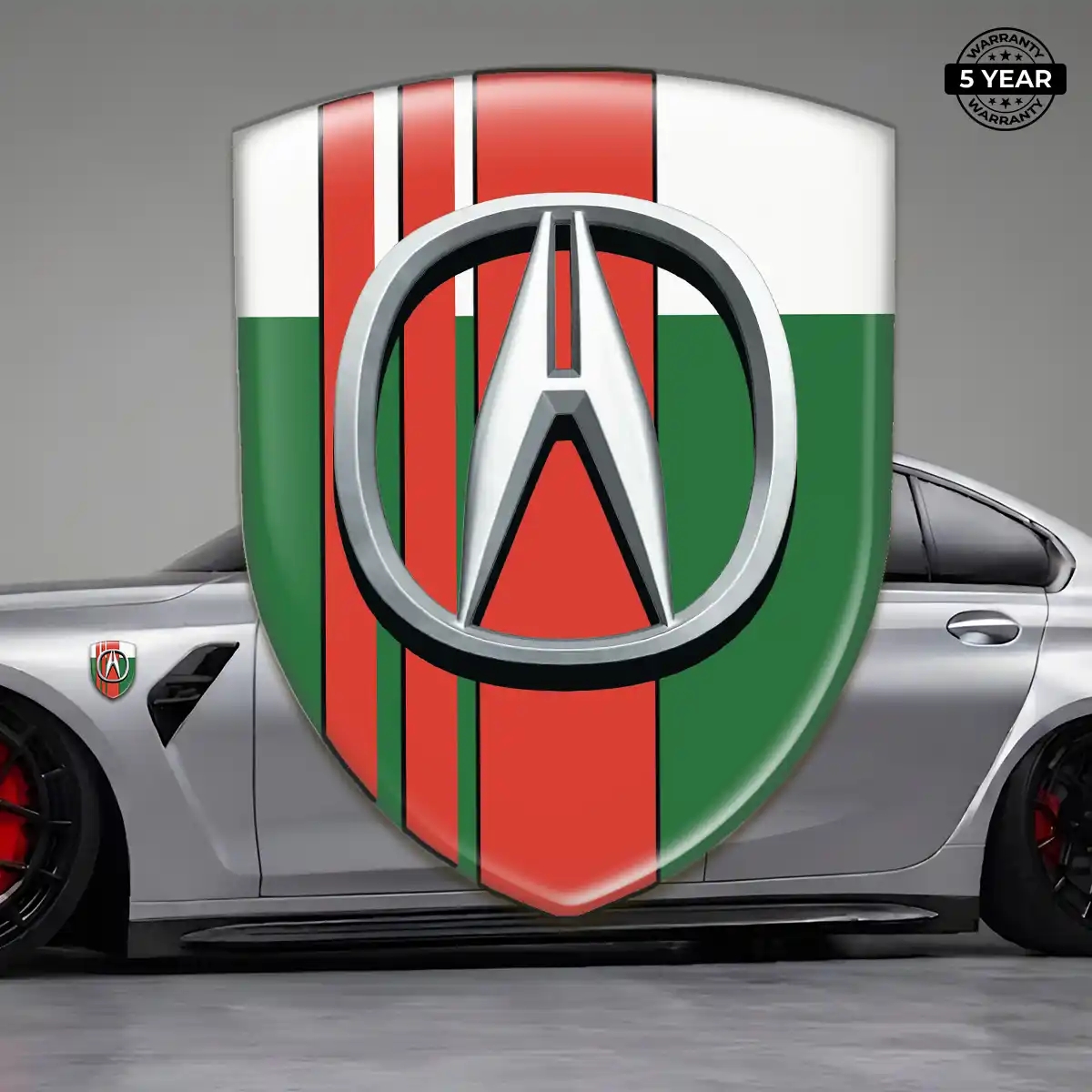 Acura Car Badge Sticker Opulent Line