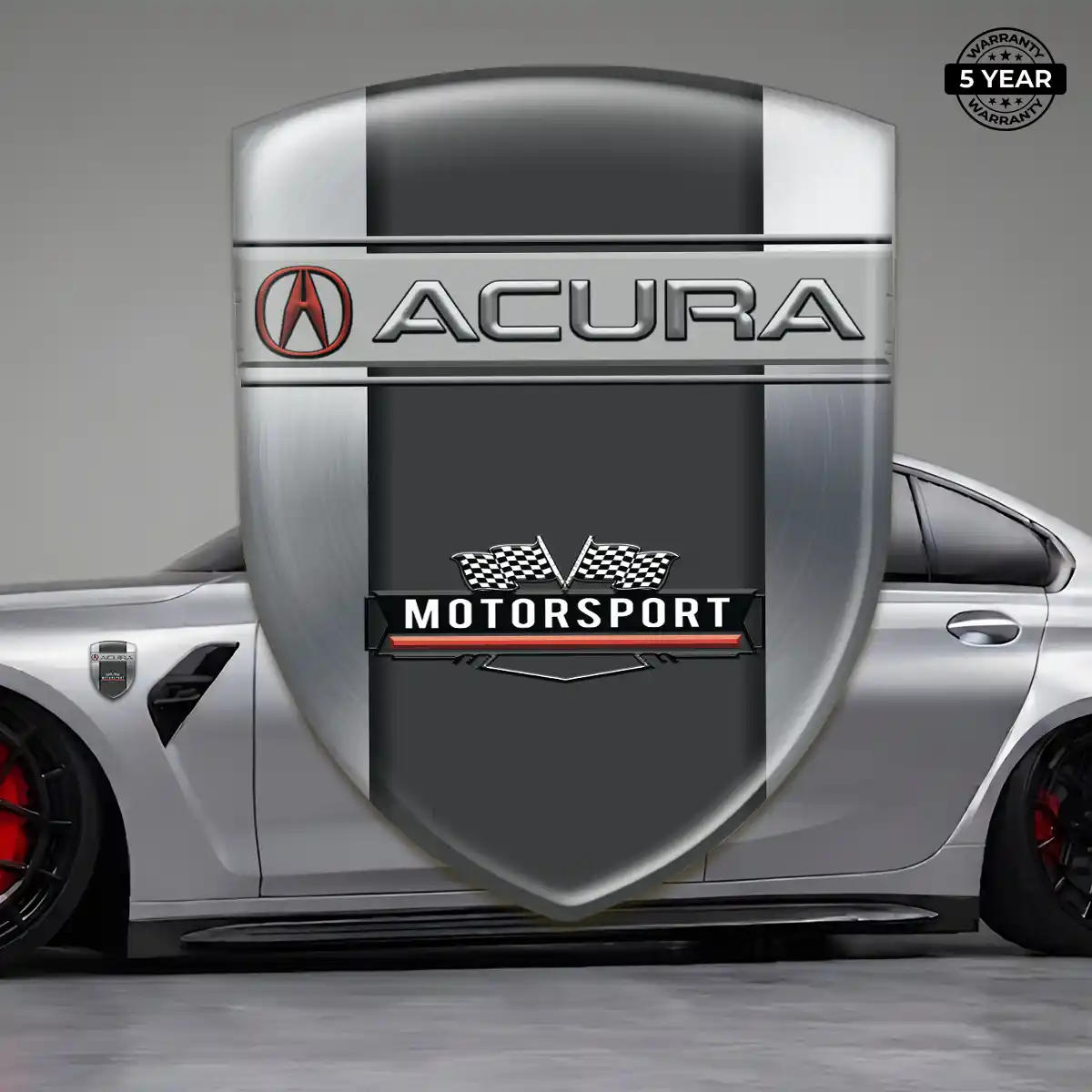 Acura Car Badge Sticker Prestige Line