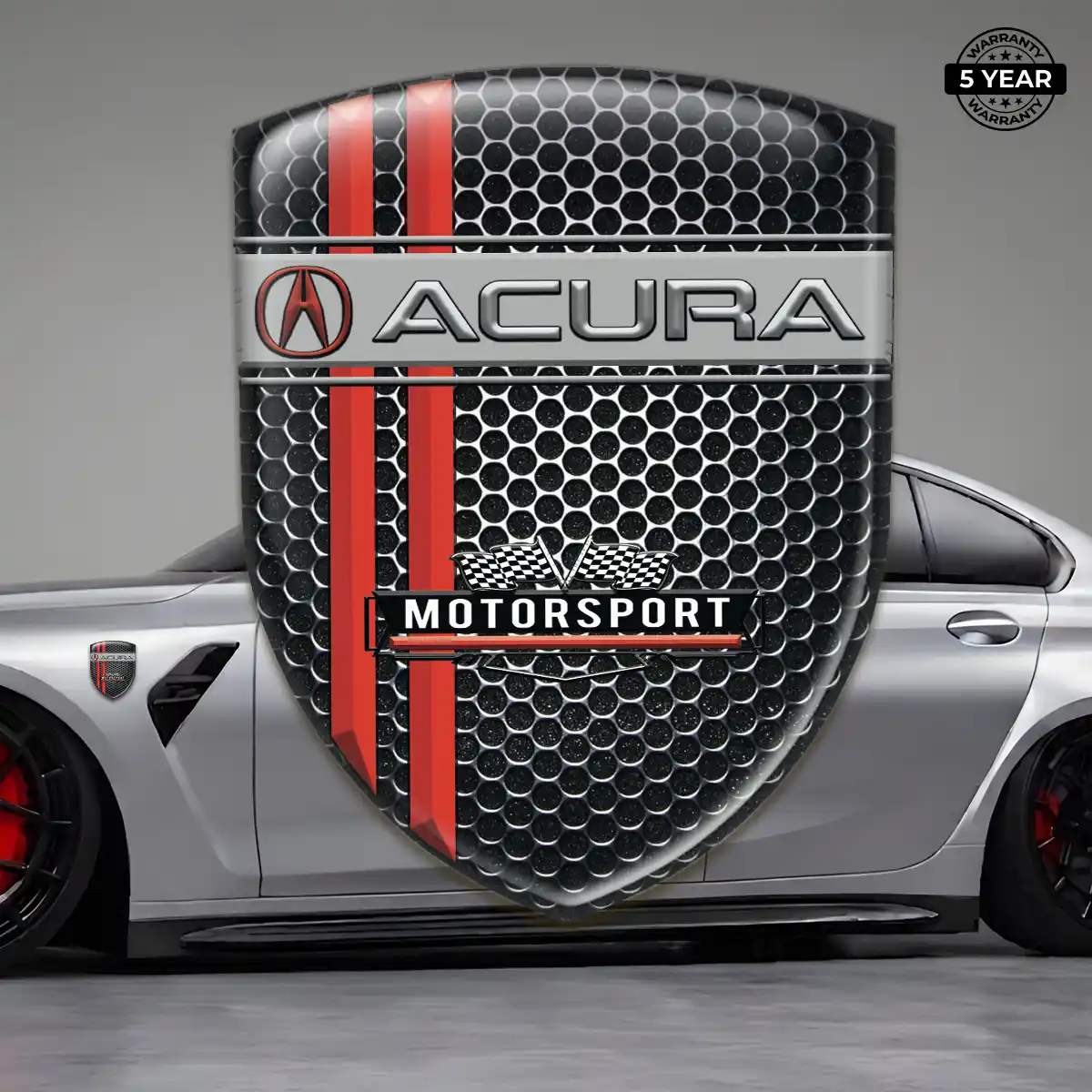 Acura Car Badge Sticker Signature Grade