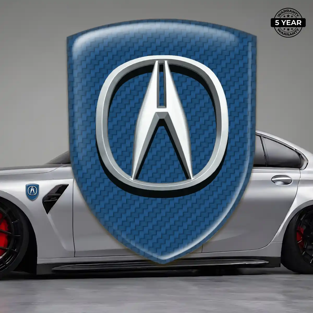 Acura Car Emblem Decal Deluxe Edition