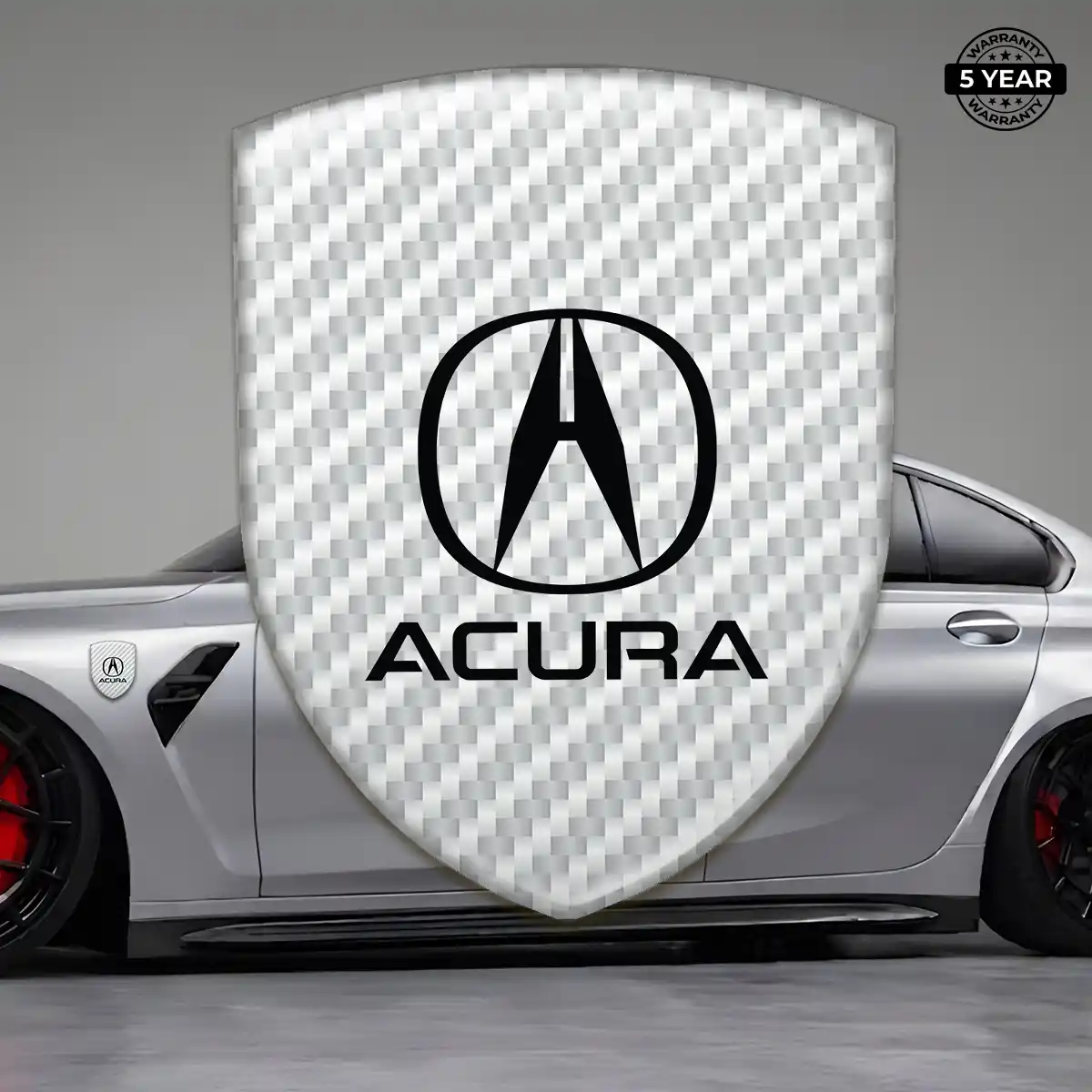 Acura Car Emblem Decal Noble Edition