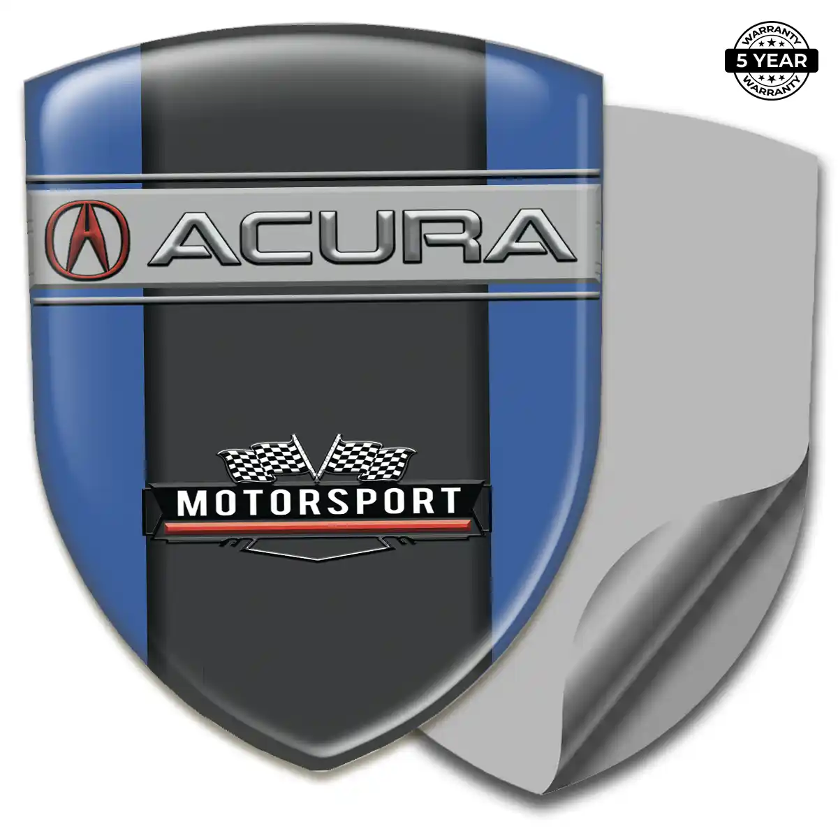 Acura Car Emblem Decal Sleek Style