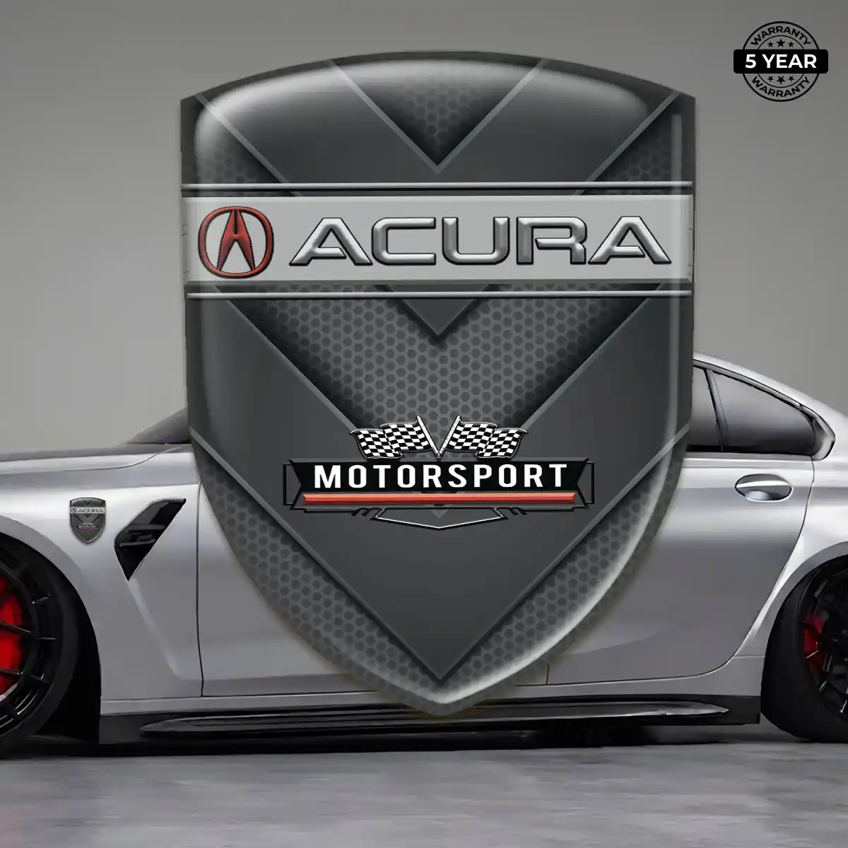 Acura Car Emblem Overlay Elite Finish