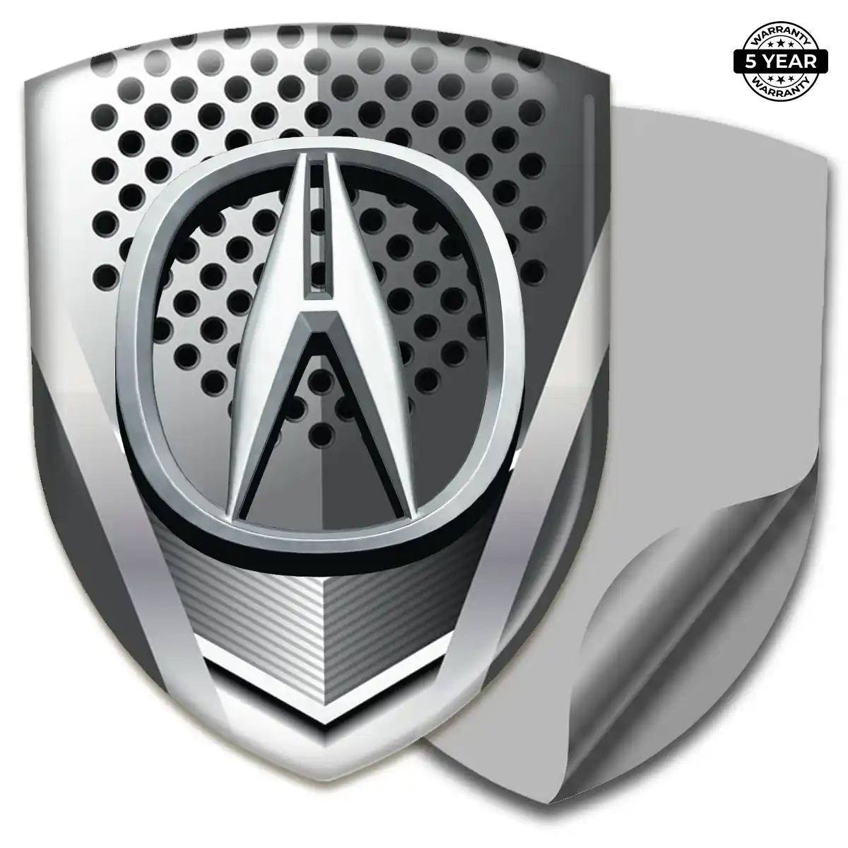 Acura Car Emblem Overlay Opulent Line