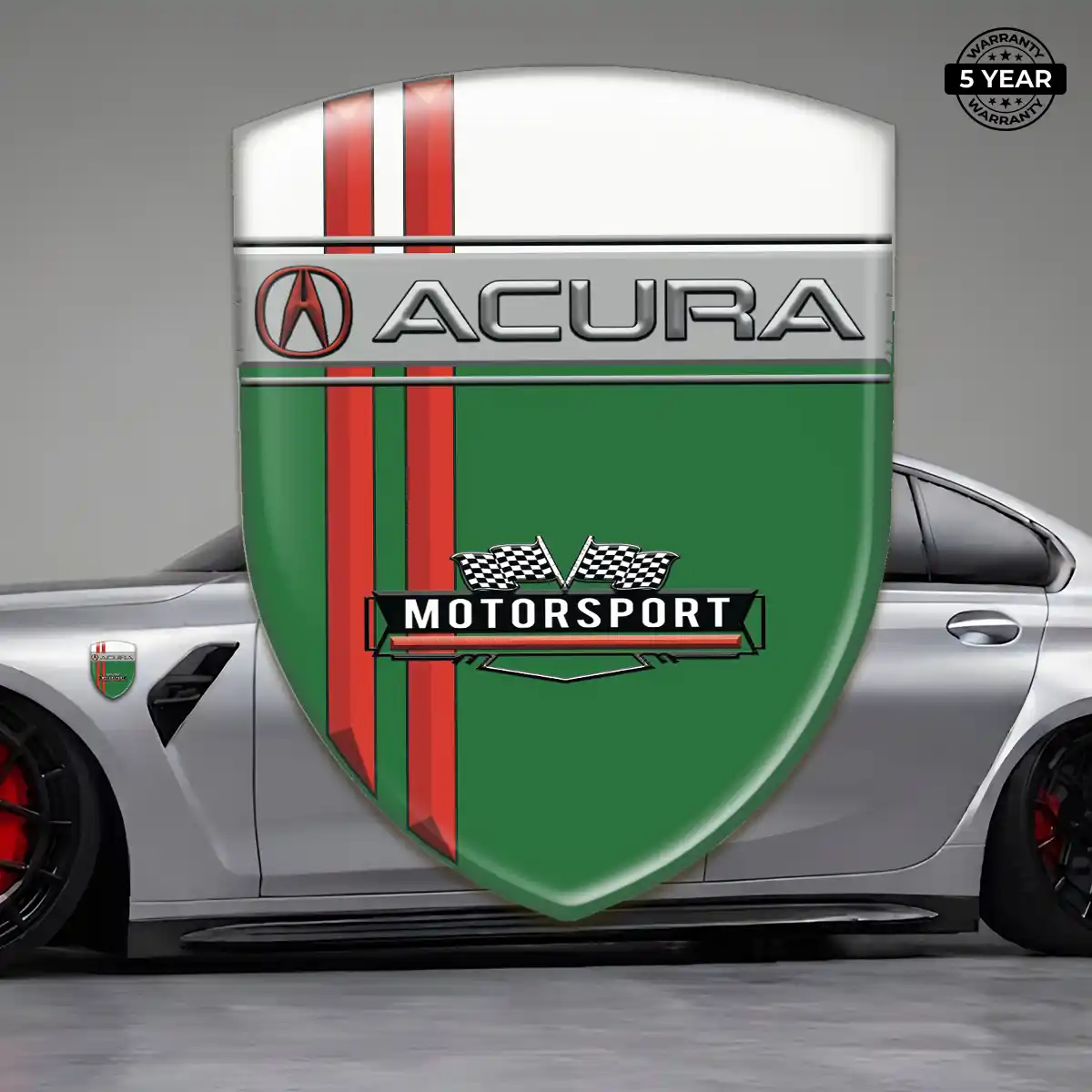 Acura Car Emblem Overlay Prestige Line