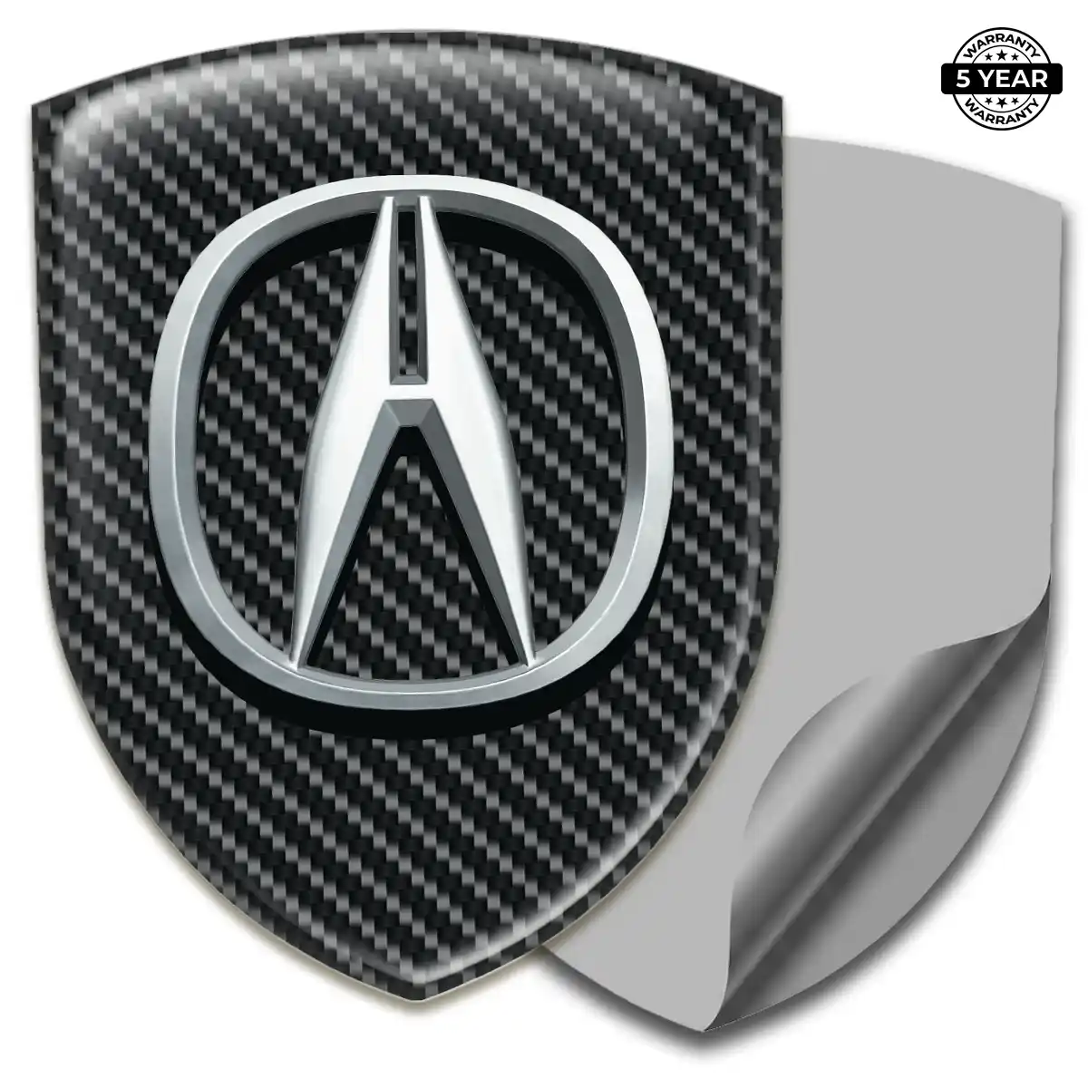 Acura Car Emblem Overlay Refined Design