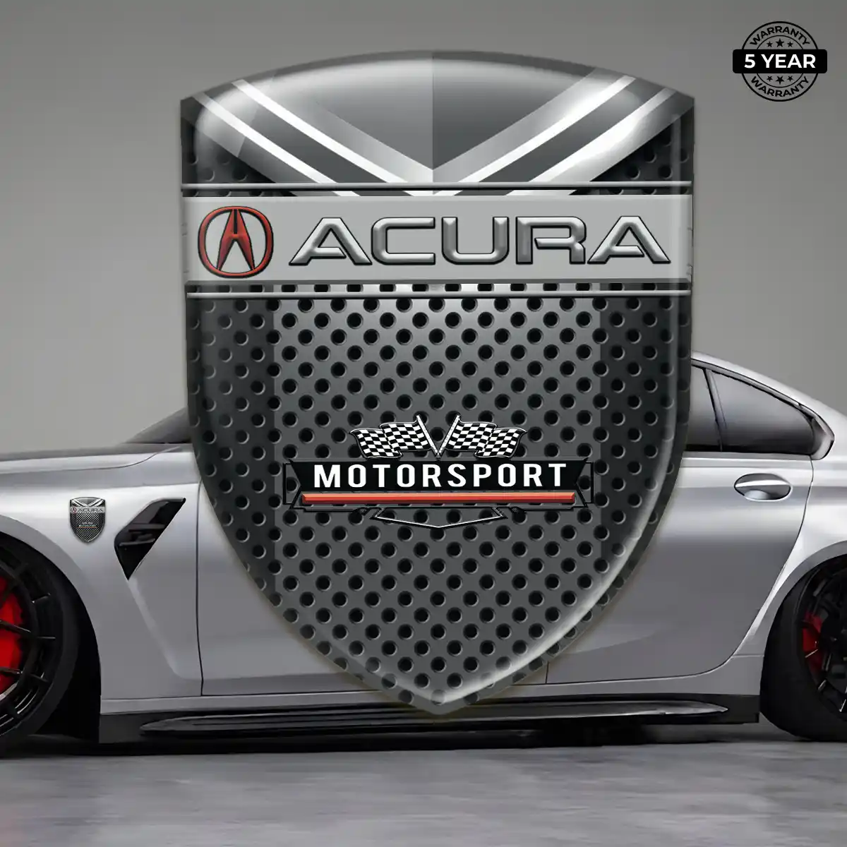 Acura Car Emblem Sticker Deluxe Edition