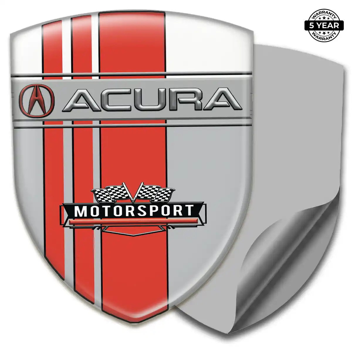 Acura Car Emblem Sticker Opulent Line