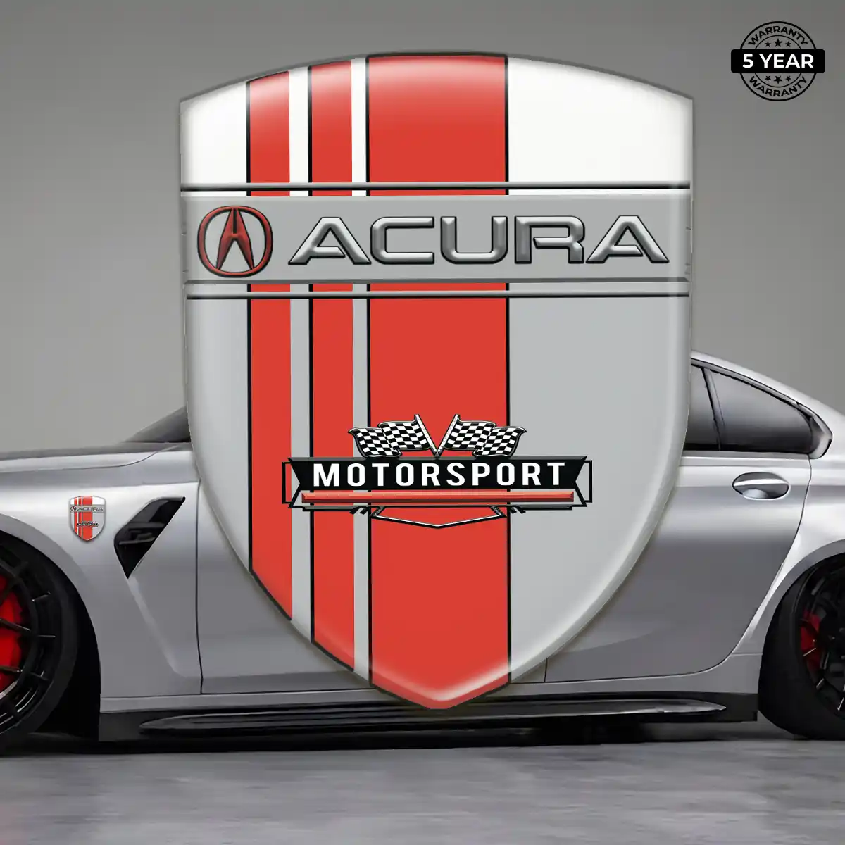 Acura Car Emblem Sticker Opulent Line
