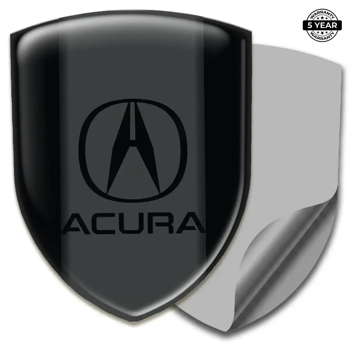 Acura Car Emblem Sticker Sleek Style